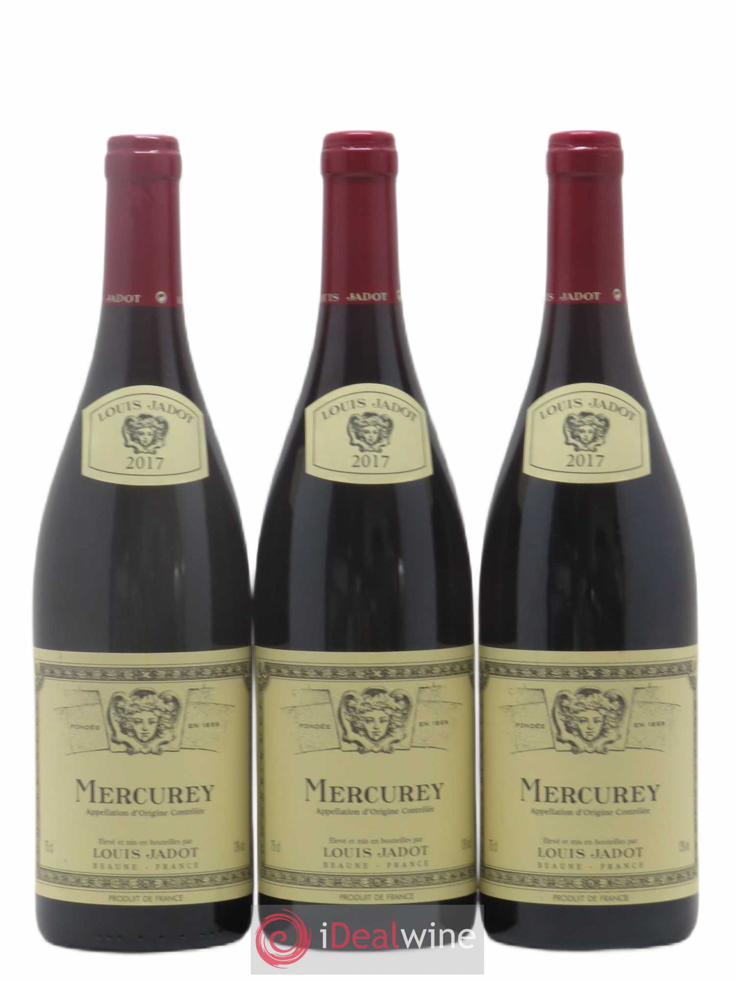 Mercurey Maison Jadot 2017 - Lot de 3 bouteilles - 0