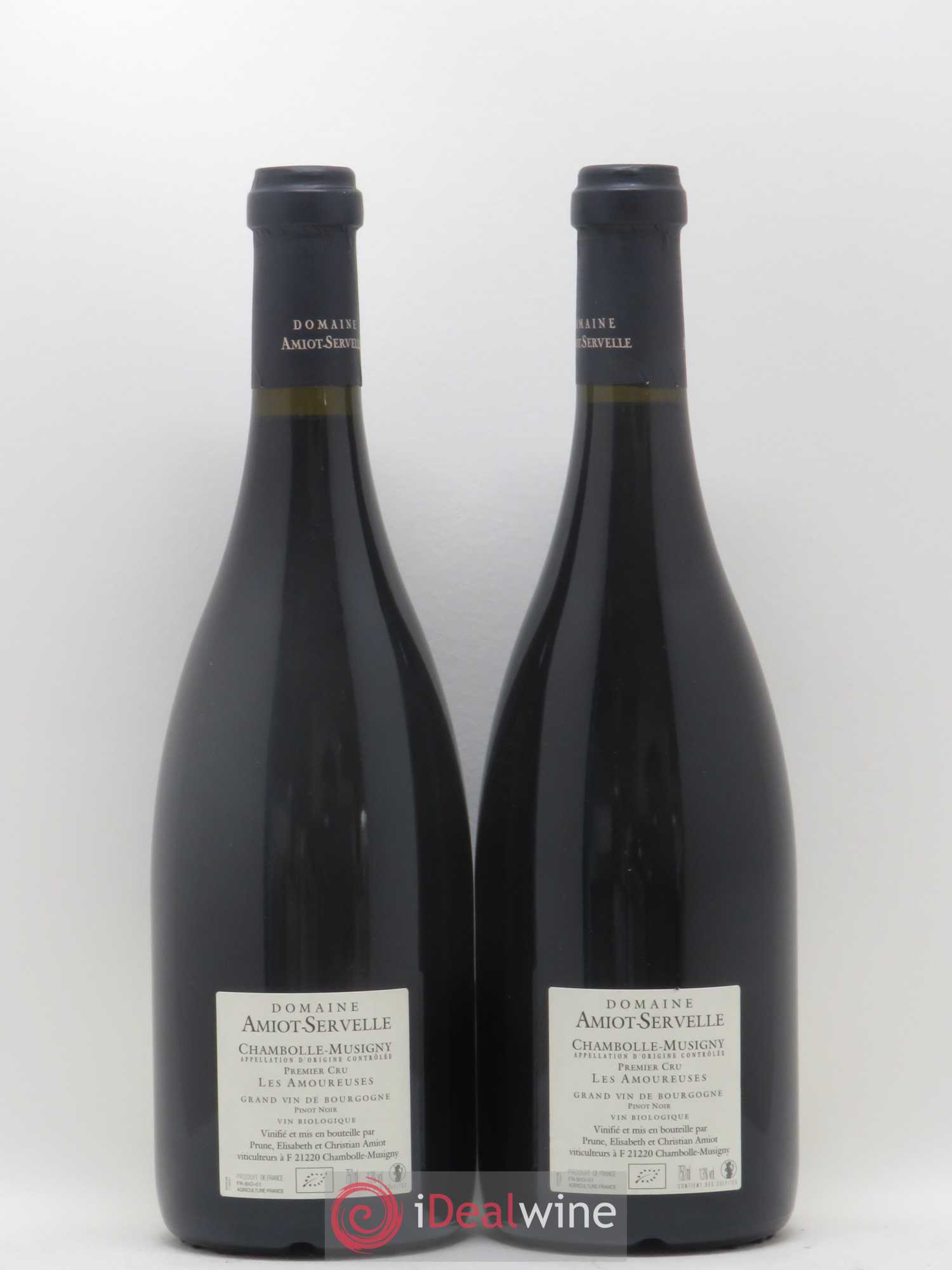 Chambolle-Musigny 1er Cru Les Amoureuses Amiot-Servelle 2014 - Lot de 2 bouteilles - 1