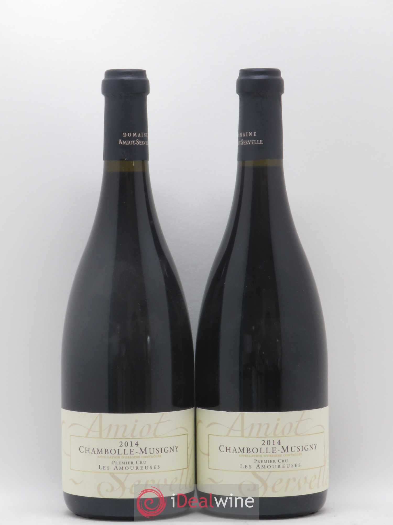 Chambolle-Musigny 1er Cru Les Amoureuses Amiot-Servelle 2014 - Lot de 2 bouteilles - 0