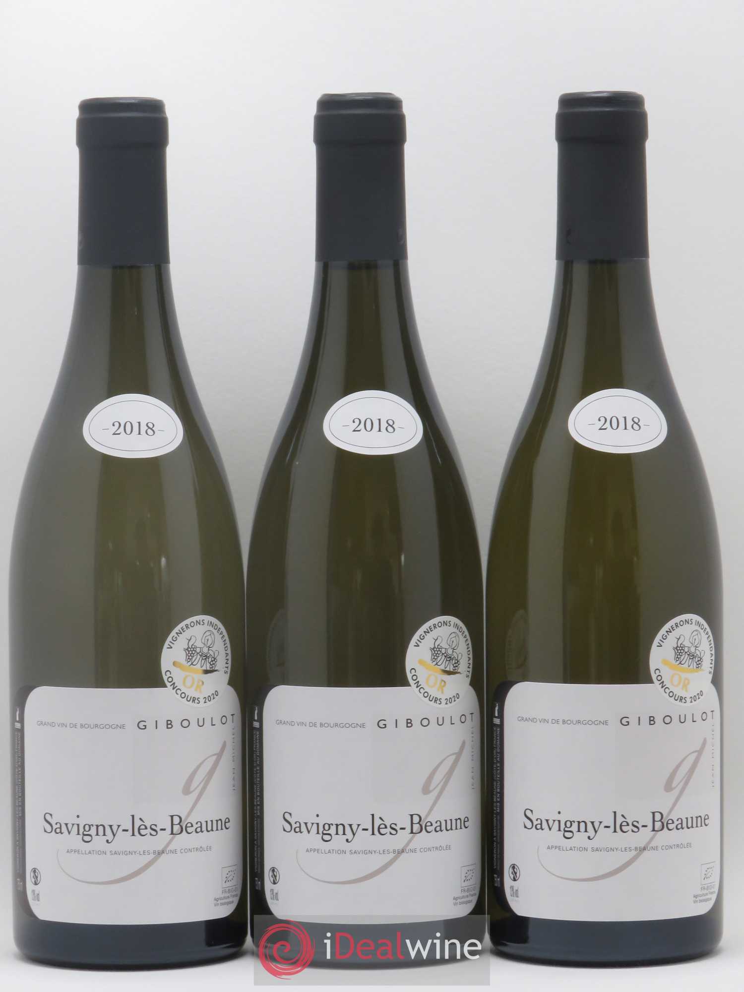 Savigny-lès-Beaune Domaine J-M Giboulot 2018 - Posten von 6 Flaschen - 2