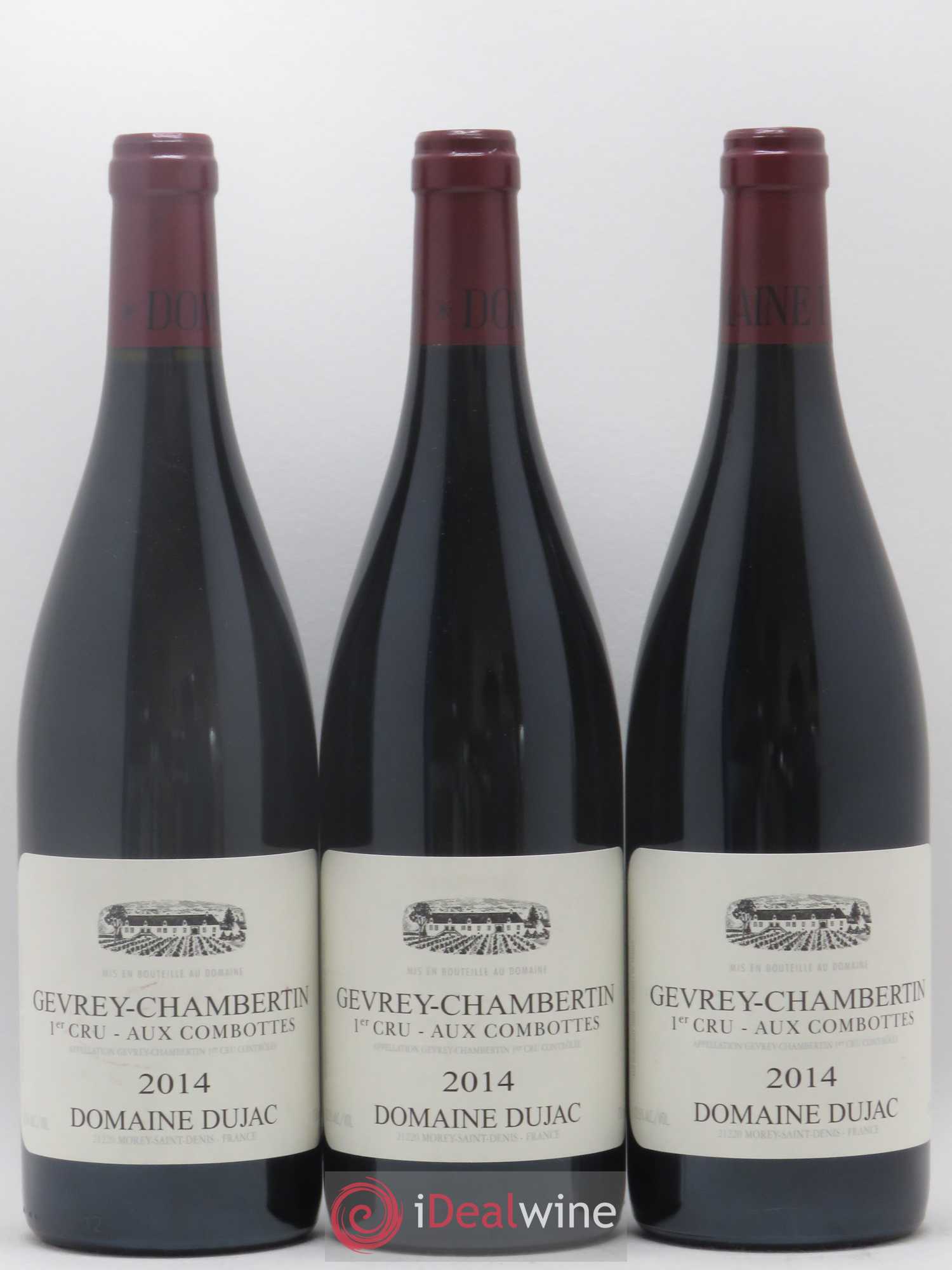 Gevrey-Chambertin 1er Cru Aux Combottes Dujac (Domaine) 2014 - Lot de 3 bouteilles - 0