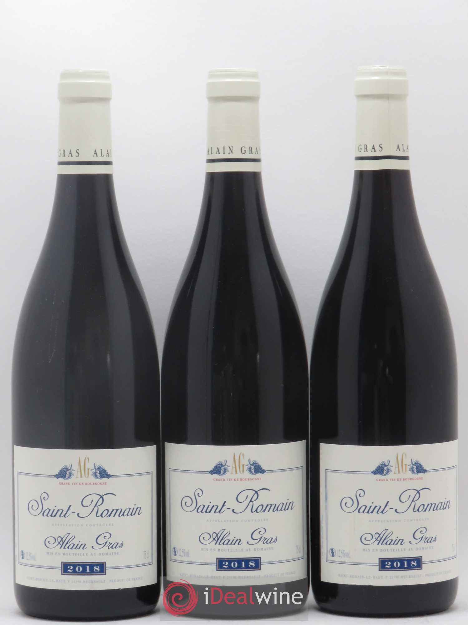 Saint-Romain Alain Gras 2018 - Lot de 3 bouteilles - 0