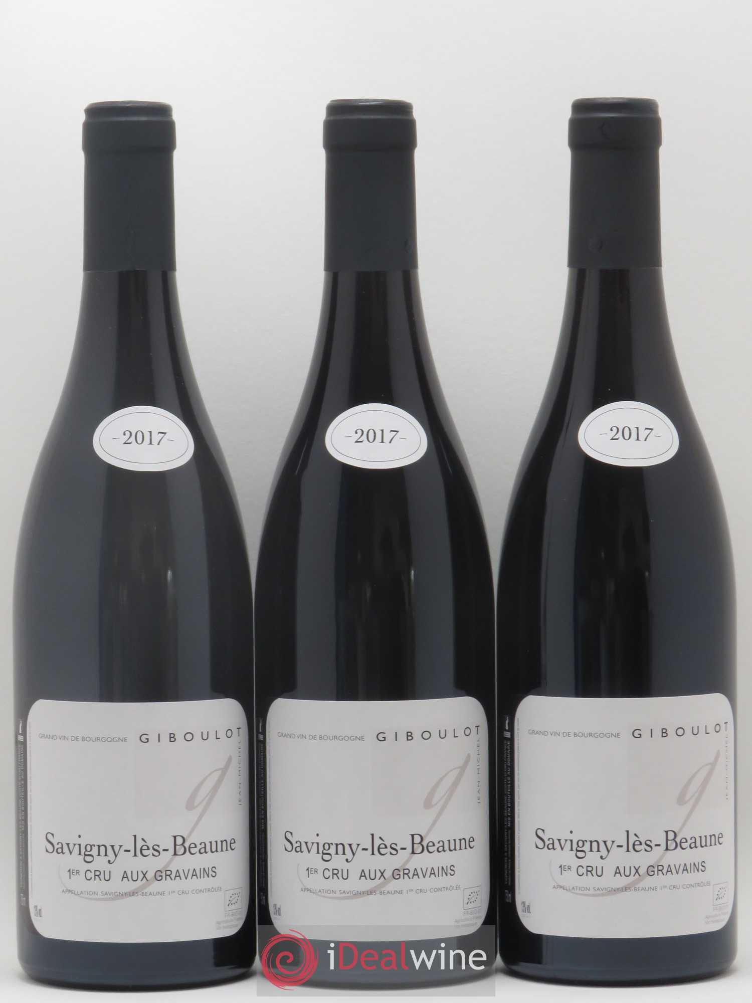 Savigny-lès-Beaune 1er Cru Aux Gravains Domaine J-M Giboulot 2017 - Posten von 6 Flaschen - 1