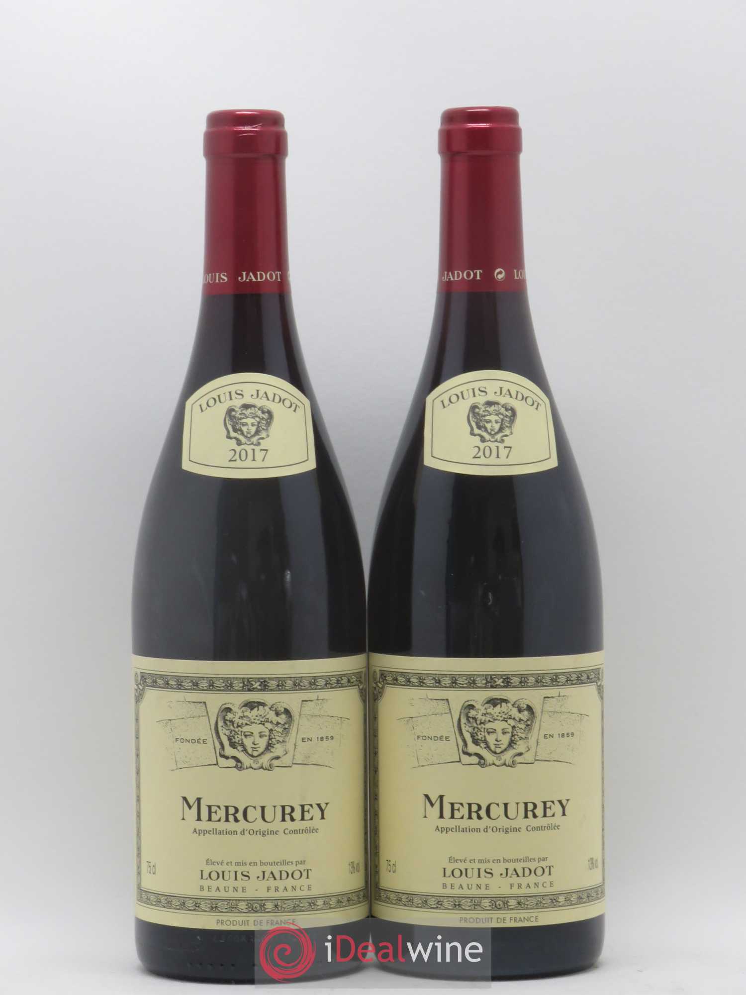 Mercurey Maison Jadot 2017 - Lot de 2 bouteilles - 0