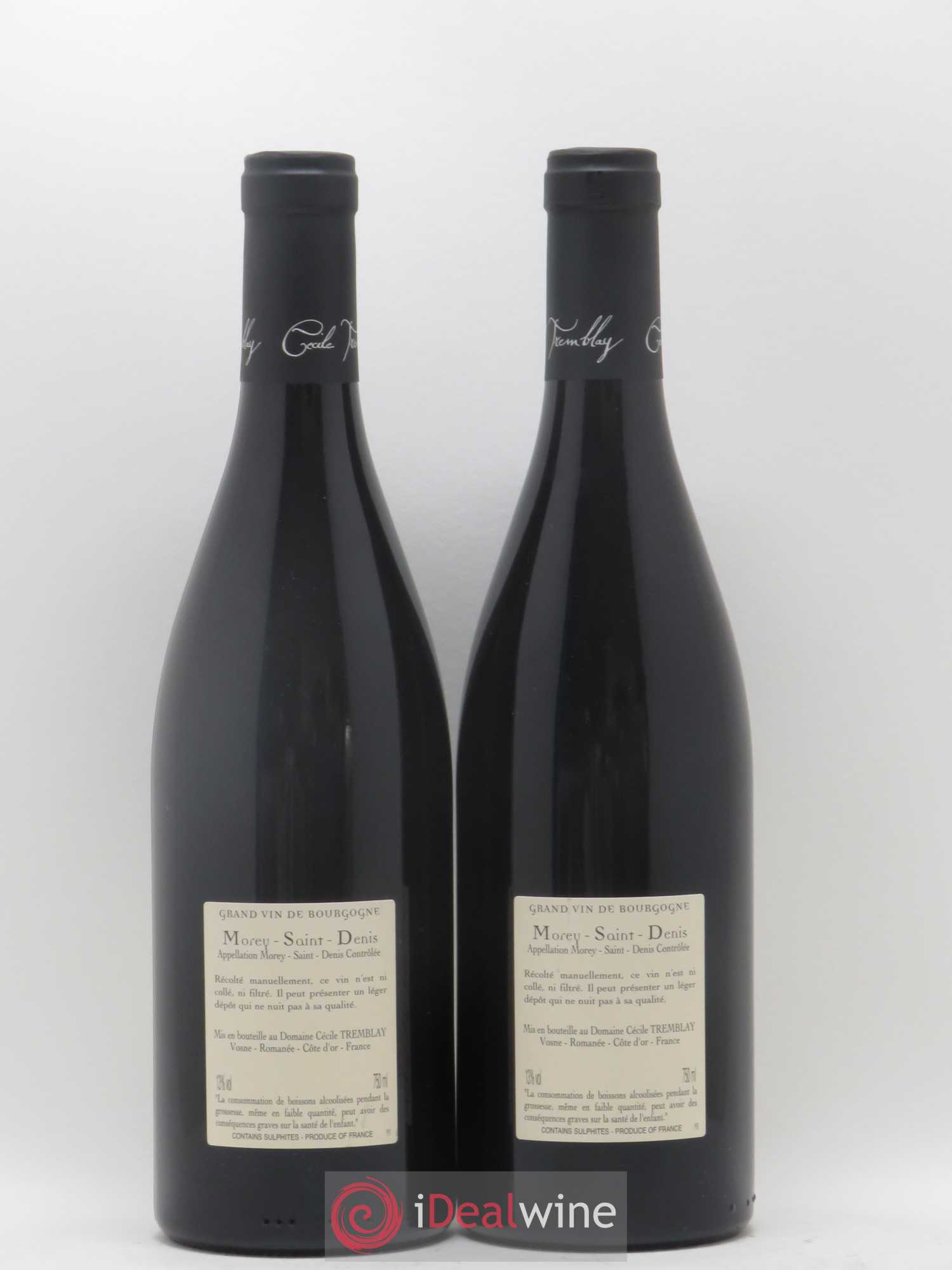 Morey-Saint-Denis Très Girard Cécile Tremblay 2017 - Lot de 2 bouteilles - 1
