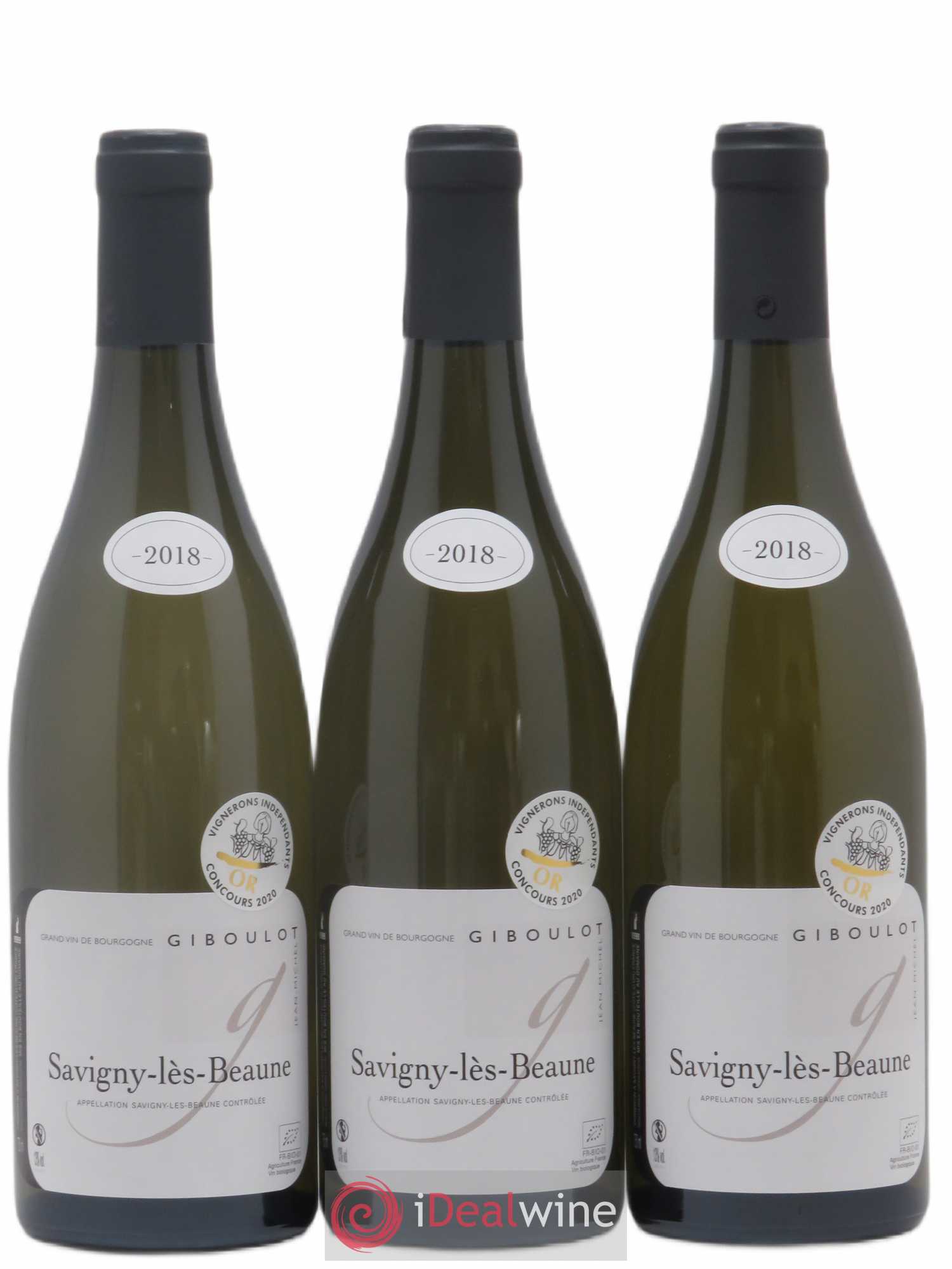 Savigny-lès-Beaune Domaine J-M Giboulot 2018 - Posten von 3 Flaschen - 0