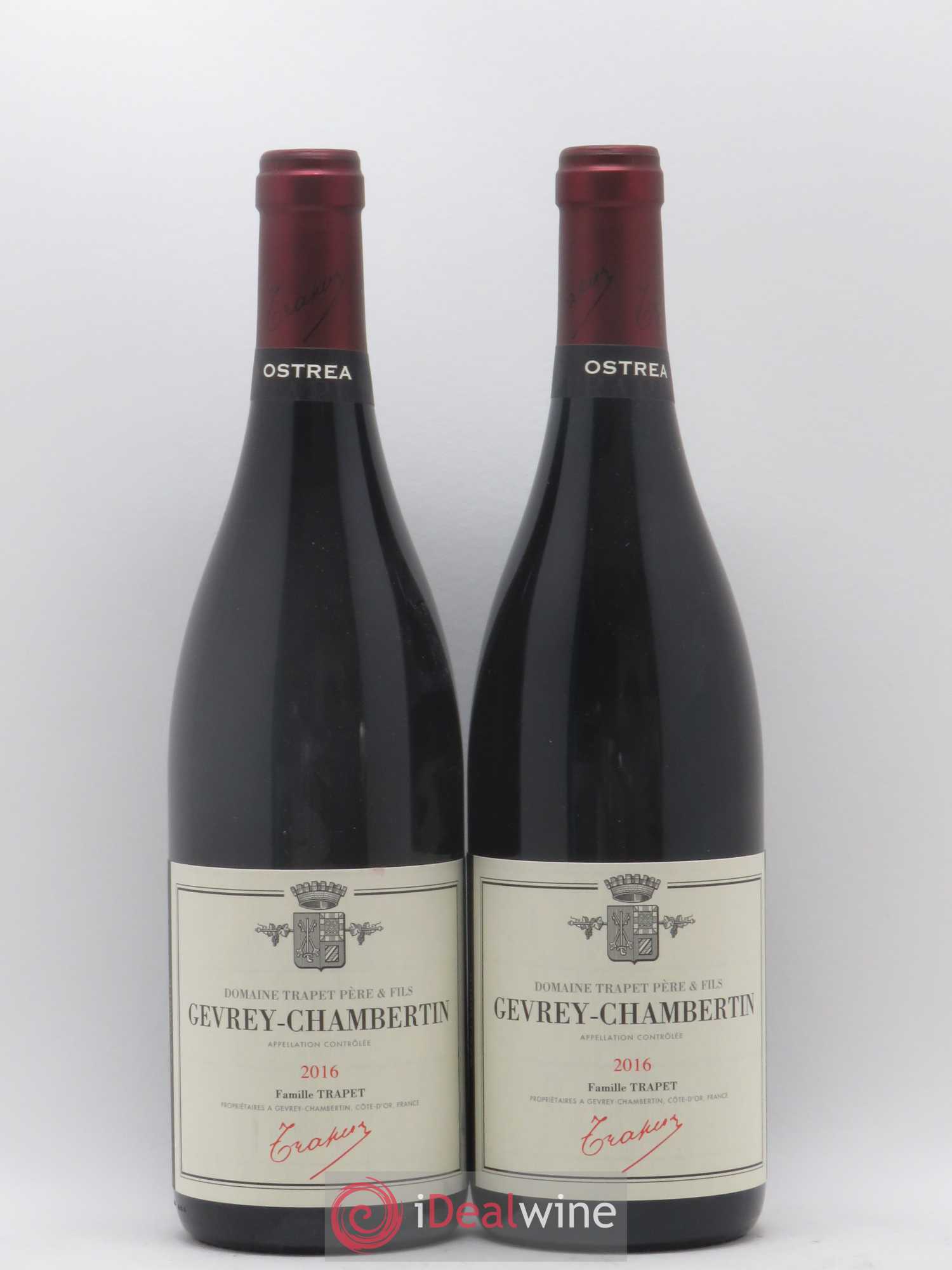 Gevrey-Chambertin Ostrea Domaine Trapet 2016 - Lot de 2 bouteilles - 0