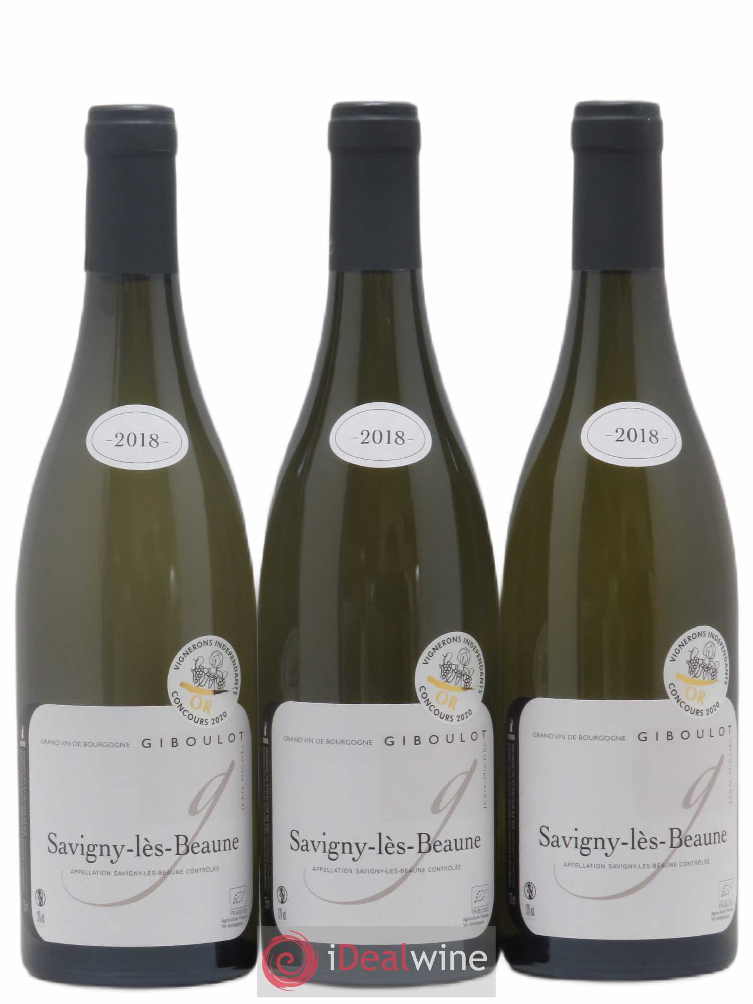 Savigny-lès-Beaune Domaine J-M Giboulot 2018 - Posten von 3 Flaschen - 0