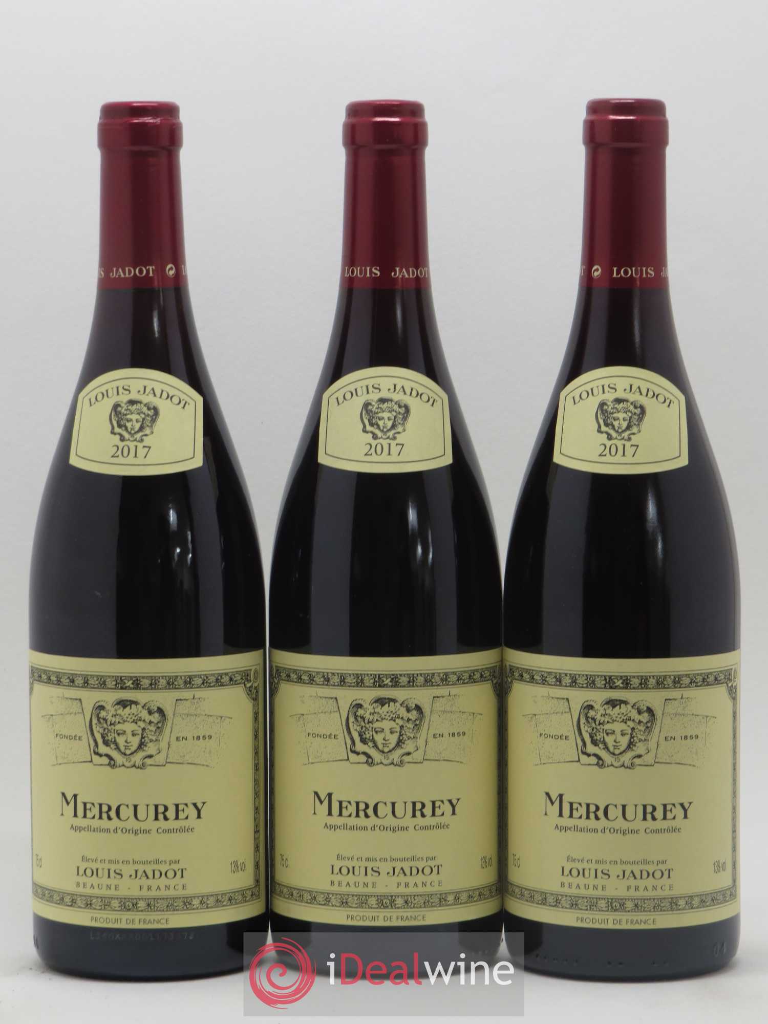 Mercurey Maison Jadot 2017 - Lot de 6 bouteilles - 1
