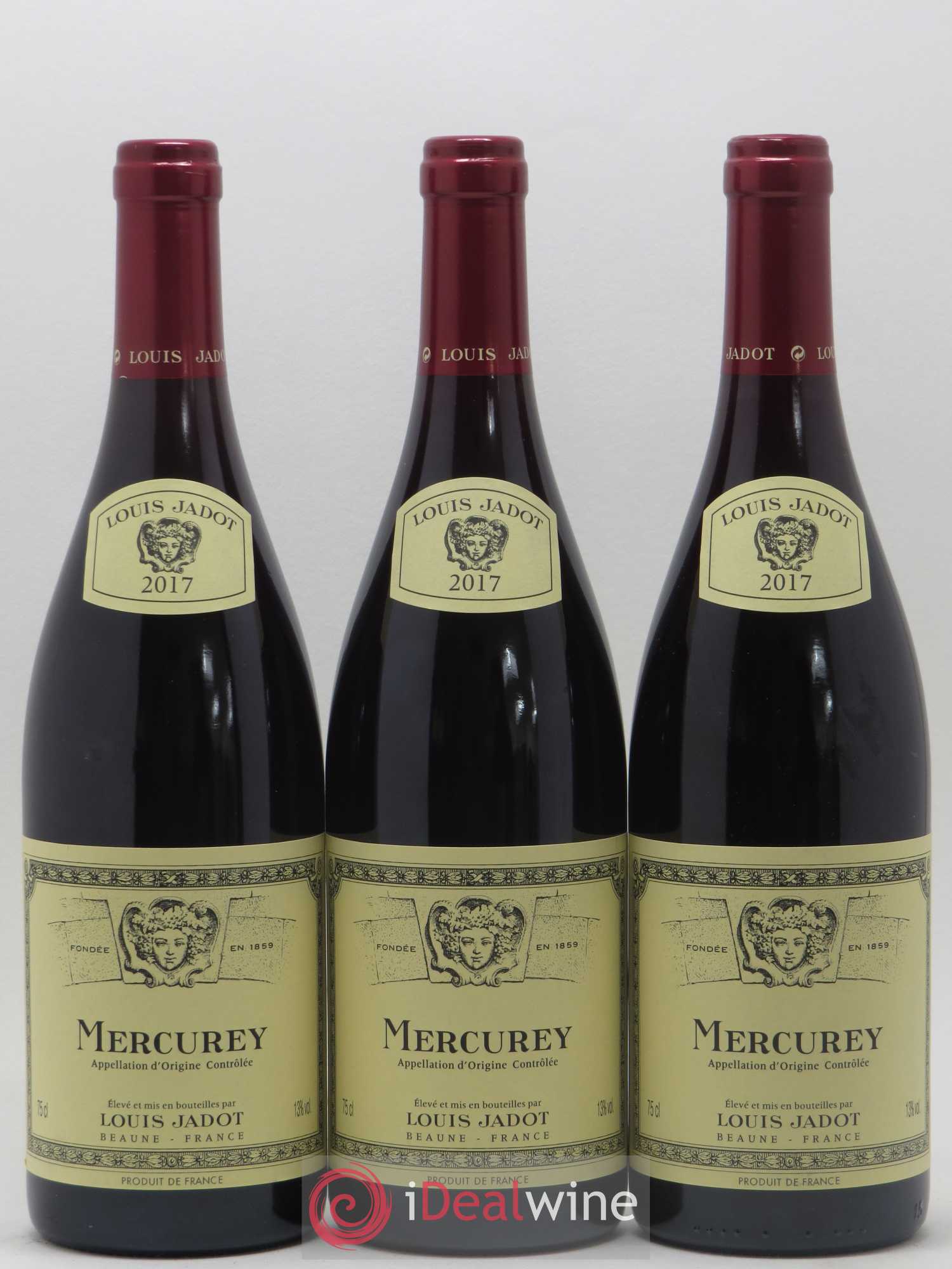 Mercurey Maison Jadot 2017 - Lot de 6 bouteilles - 1