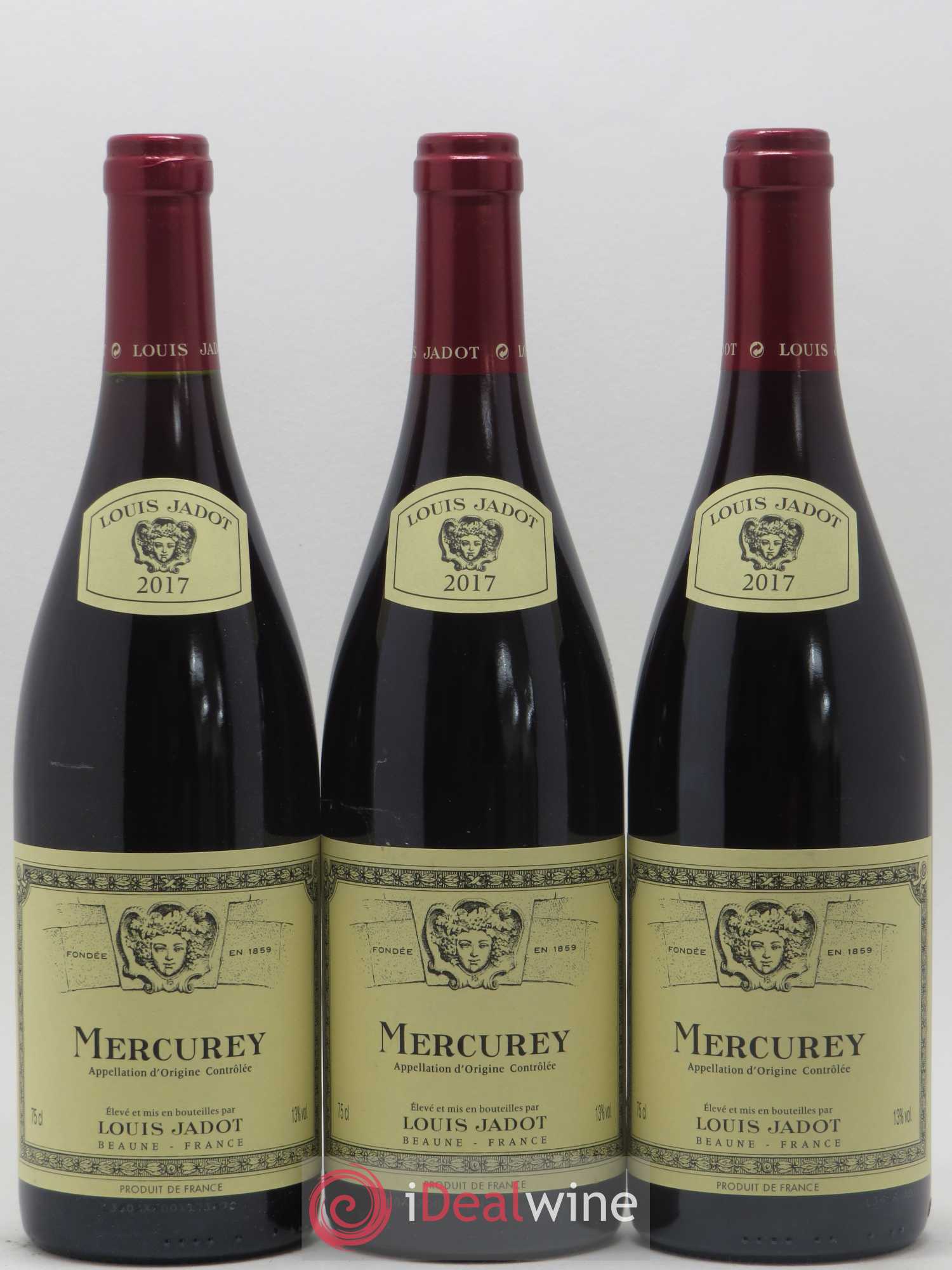 Mercurey Maison Jadot 2017 - Lot de 6 bouteilles - 2