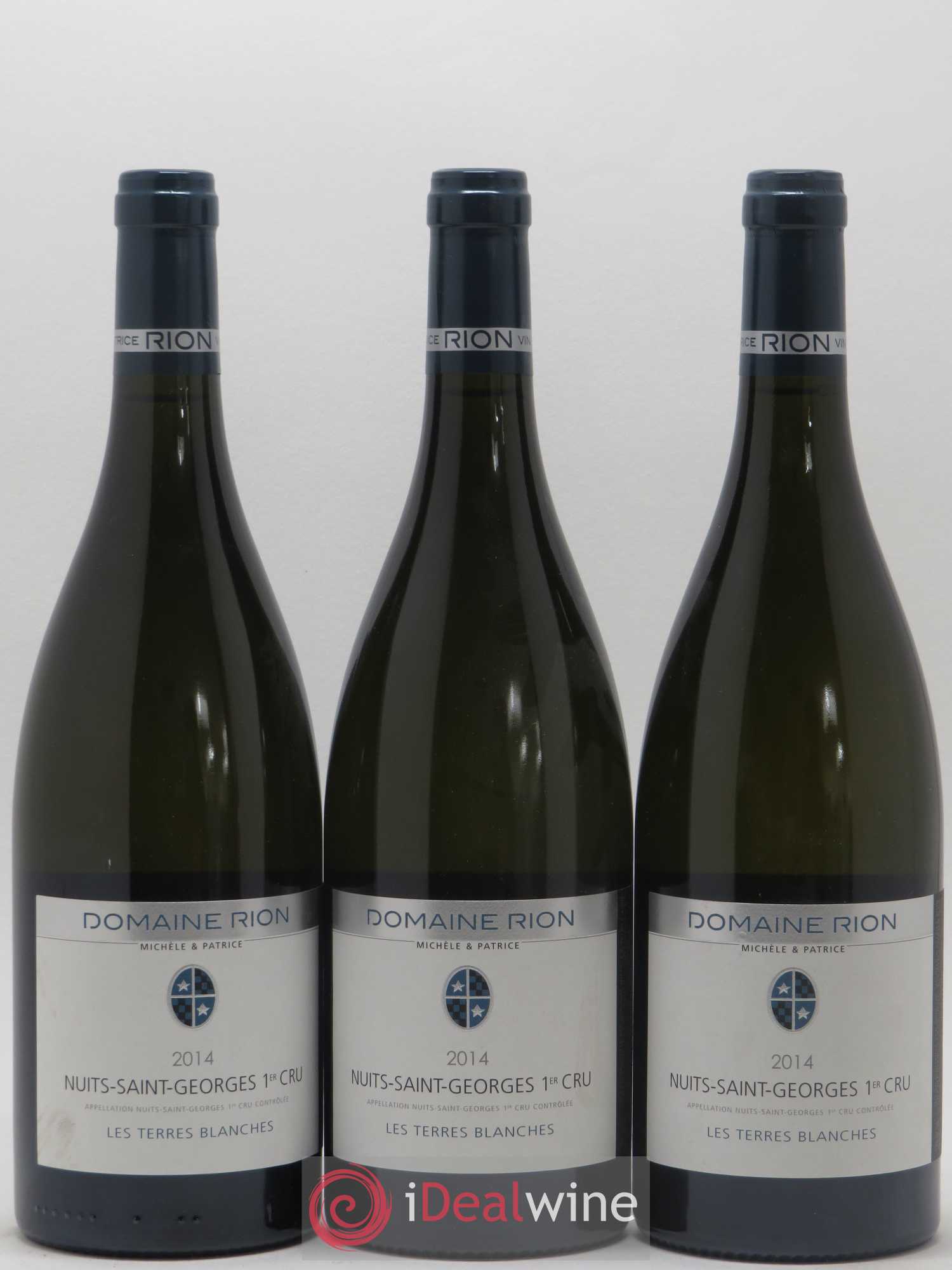 Nuits-Saint-Georges 1er Cru Les Terres Blanches Patrice Rion (Domaine) 2014 - Lot de 3 bouteilles - 0