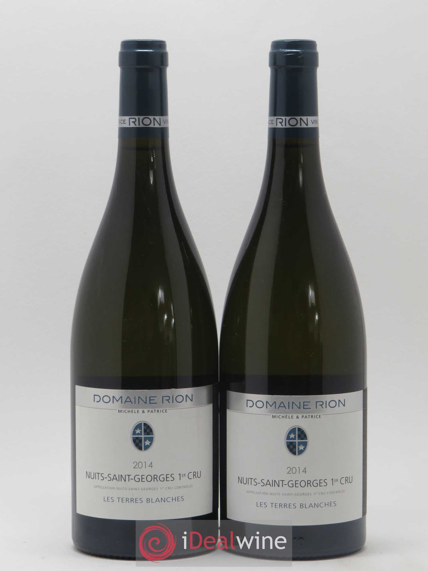Nuits-Saint-Georges 1er Cru Les Terres Blanches Patrice Rion (Domaine) 2014 - Lot de 2 bouteilles - 0
