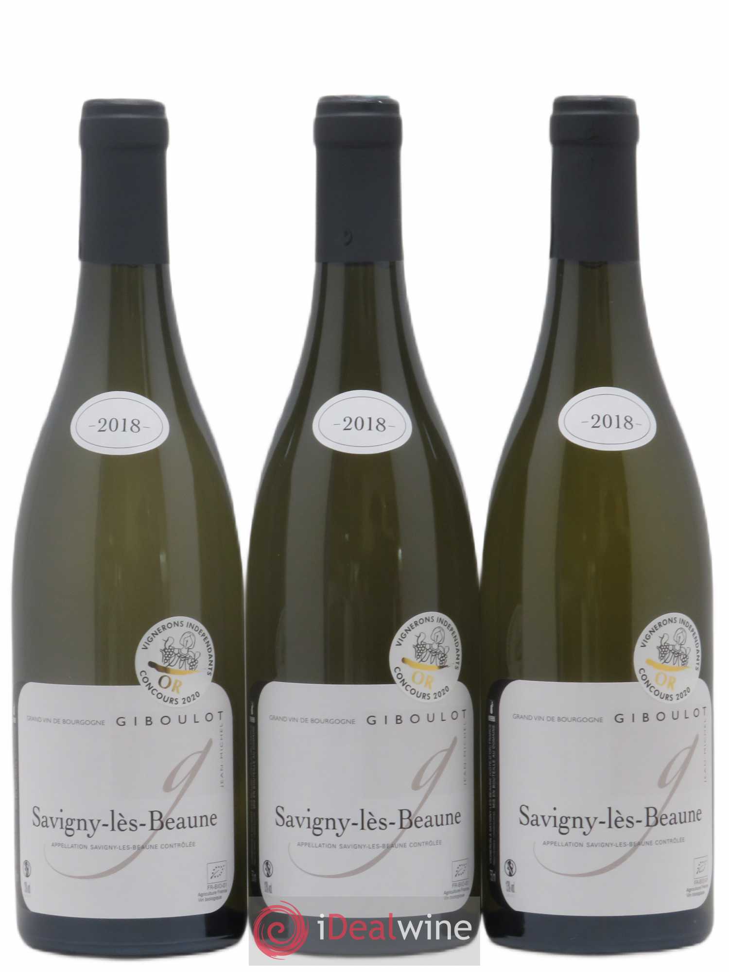 Savigny-lès-Beaune Domaine J-M Giboulot 2018 - Posten von 3 Flaschen - 0