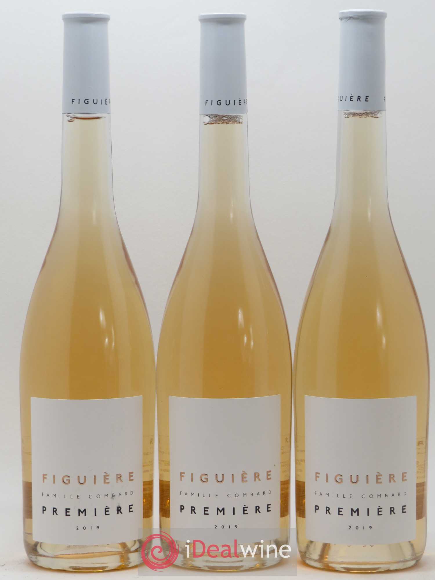 Côtes de Provence Premiere rosée Domaine Figuiere (sans prix de réserve) 2019 - Posten von 3 Flaschen - 0