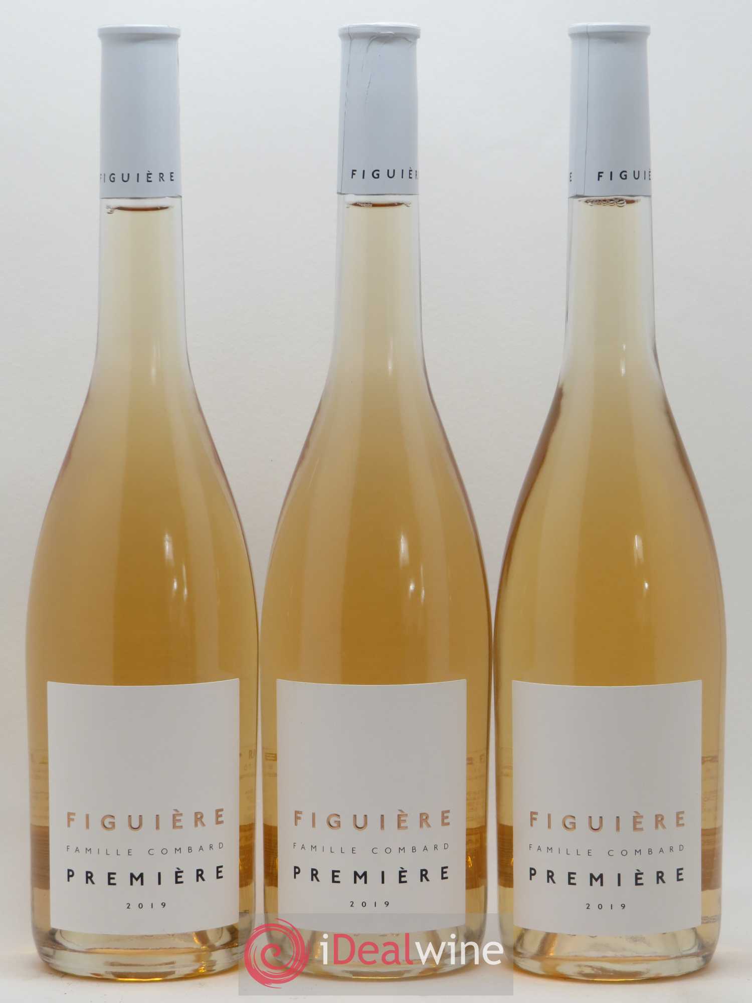 Côtes de Provence Premiere rosée Domaine Figuiere (sans prix de réserve) 2019 - Posten von 3 Flaschen - 0