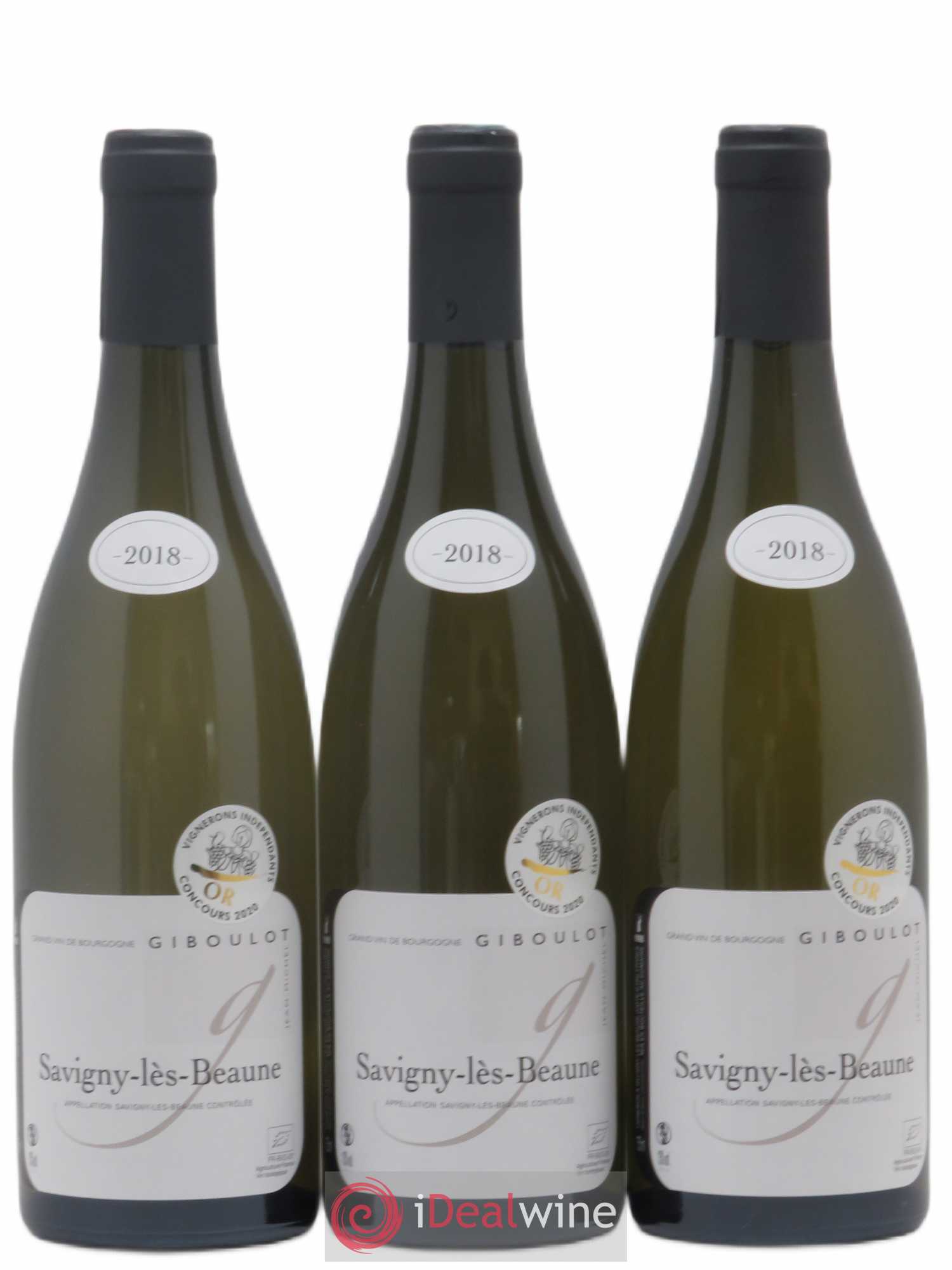 Savigny-lès-Beaune Domaine J-M Giboulot 2018 - Posten von 3 Flaschen - 0