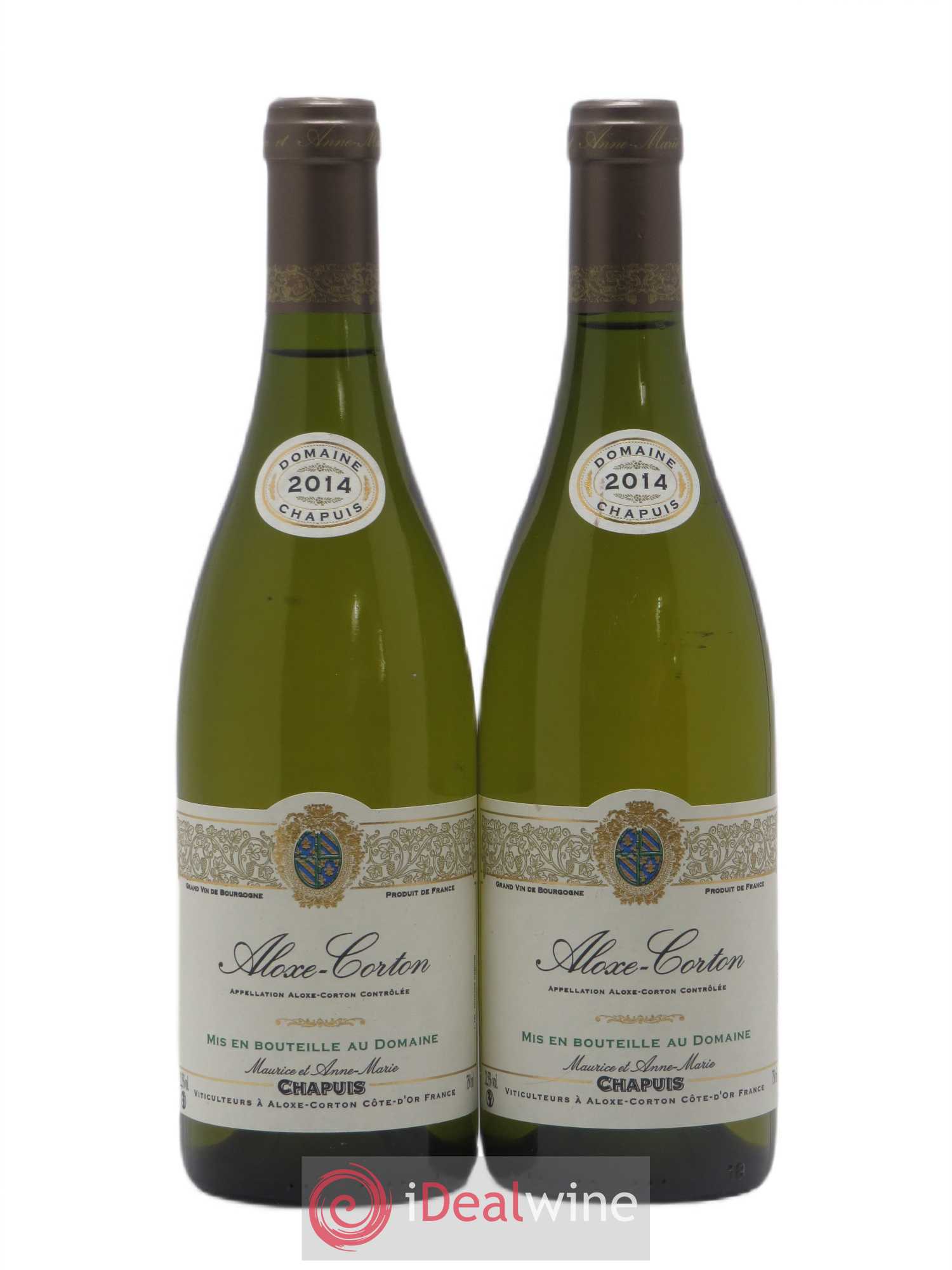 Aloxe-Corton Domaine Chapuis 2014 - Lot de 2 bouteilles - 0