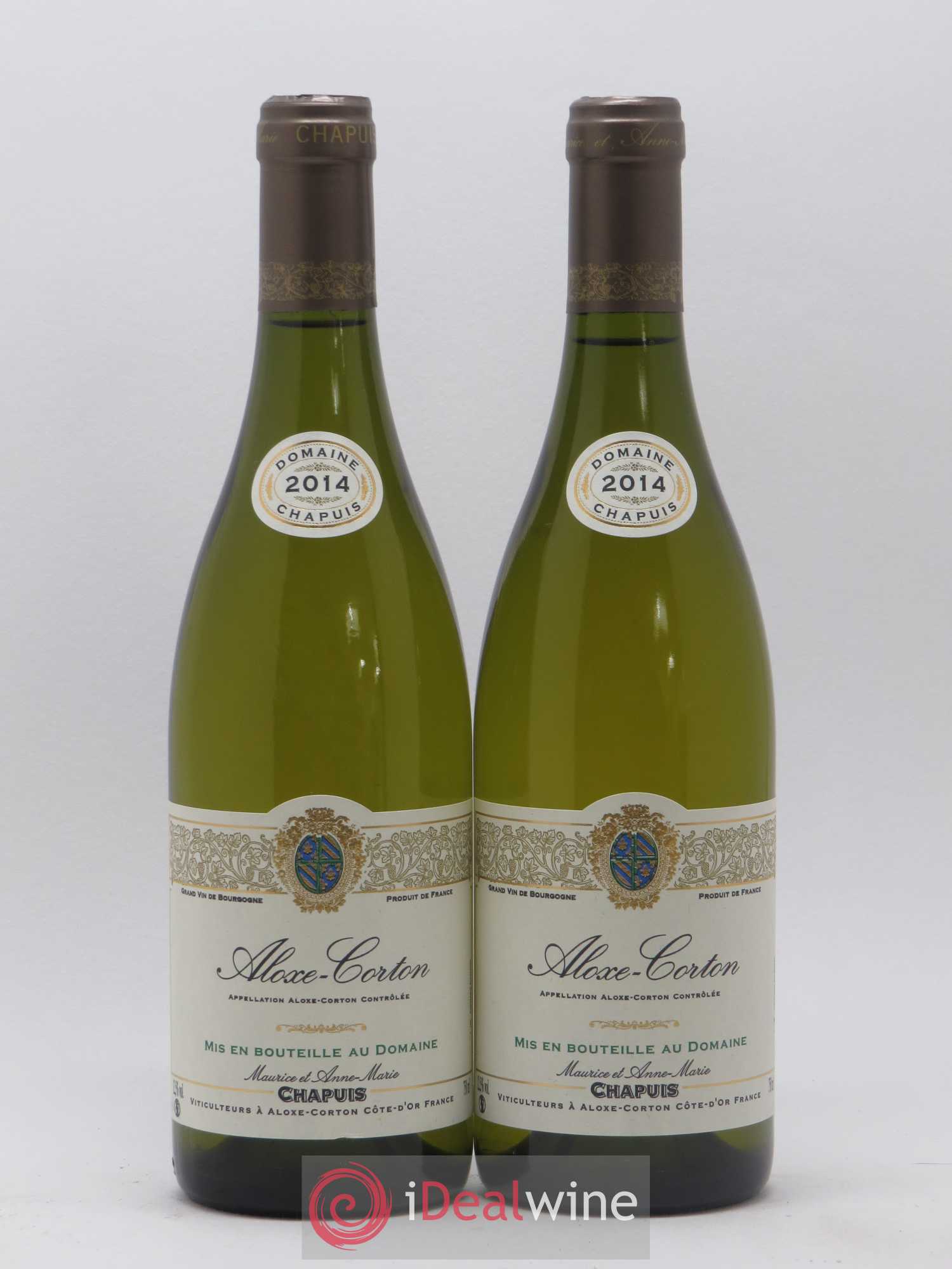 Aloxe-Corton Domaine Chapuis 2014 - Lot de 2 bouteilles - 0