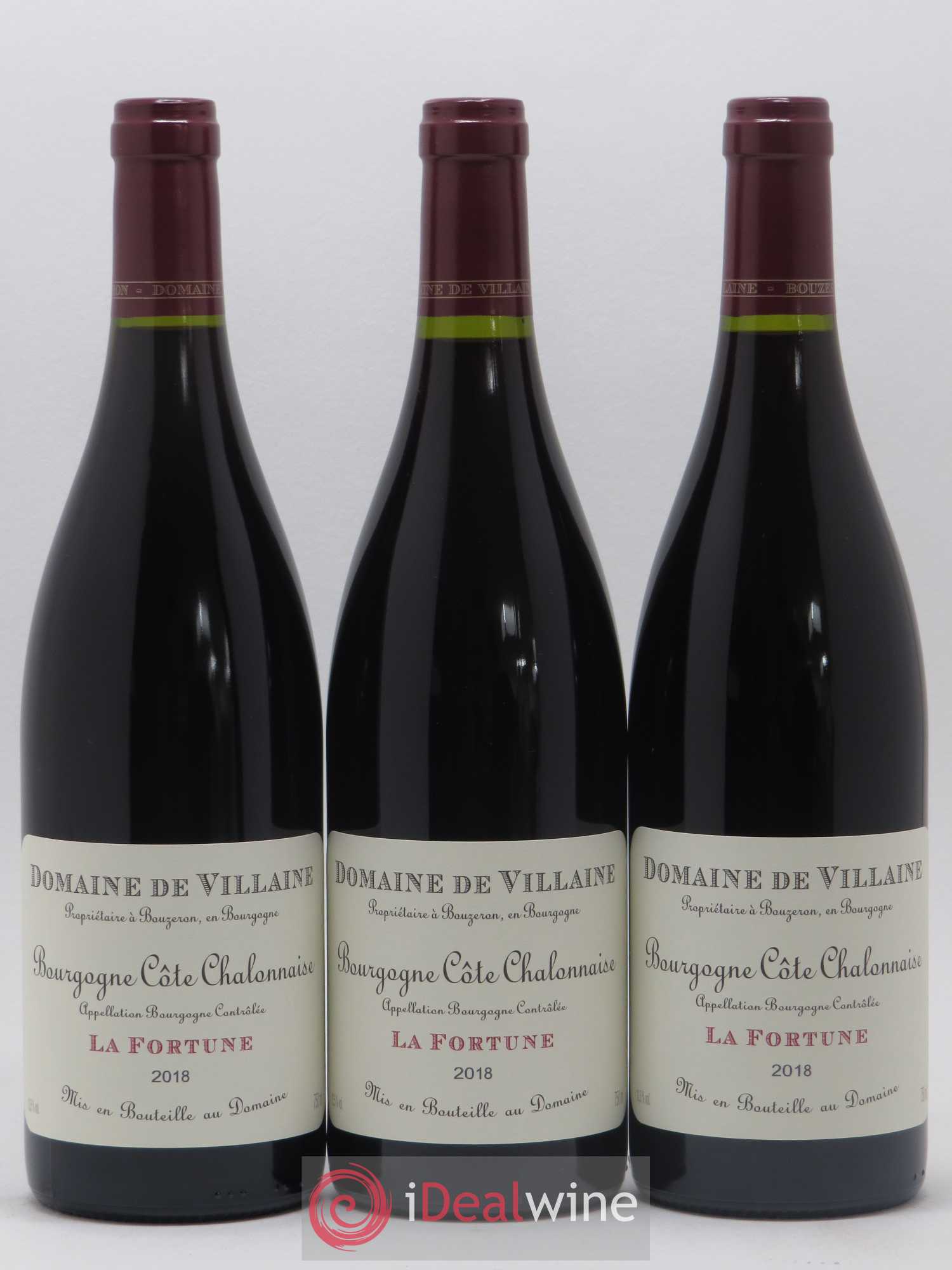Bourgogne La Fortune Domaine de Villaine 2018 - Lot de 3 bouteilles - 0