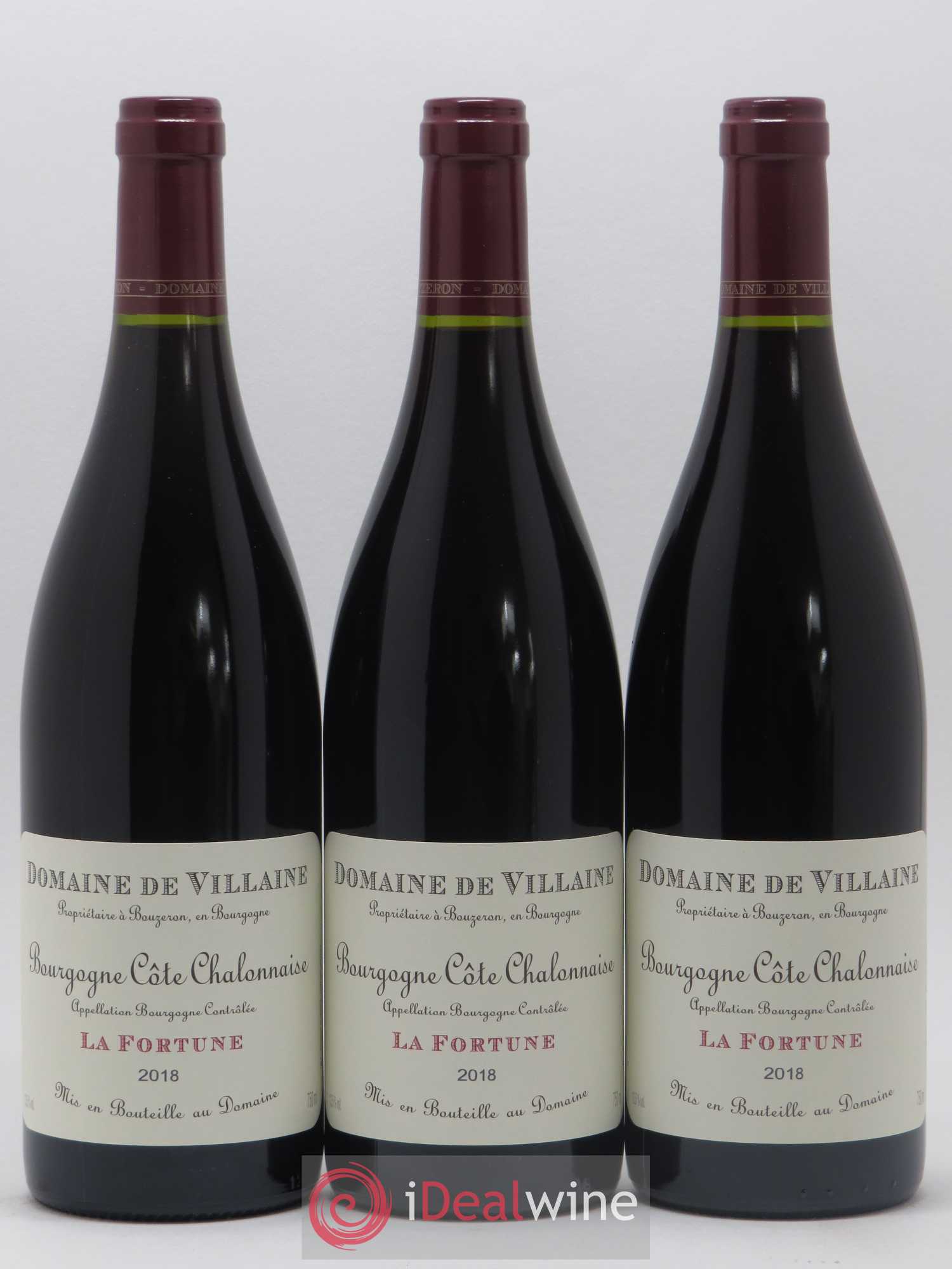 Bourgogne La Fortune Domaine de Villaine 2018 - Lot de 3 bouteilles - 0