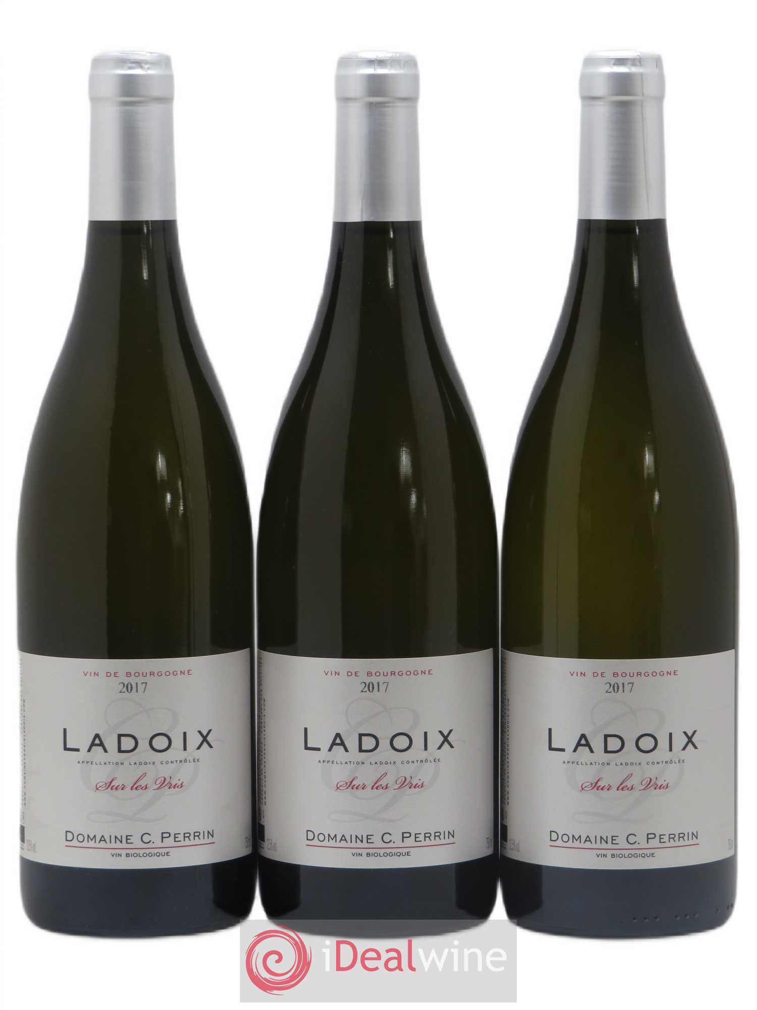 Ladoix Sur les Vris C. Perrin (sans prix de réserve) 2017 - Posten von 3 Flaschen - 0