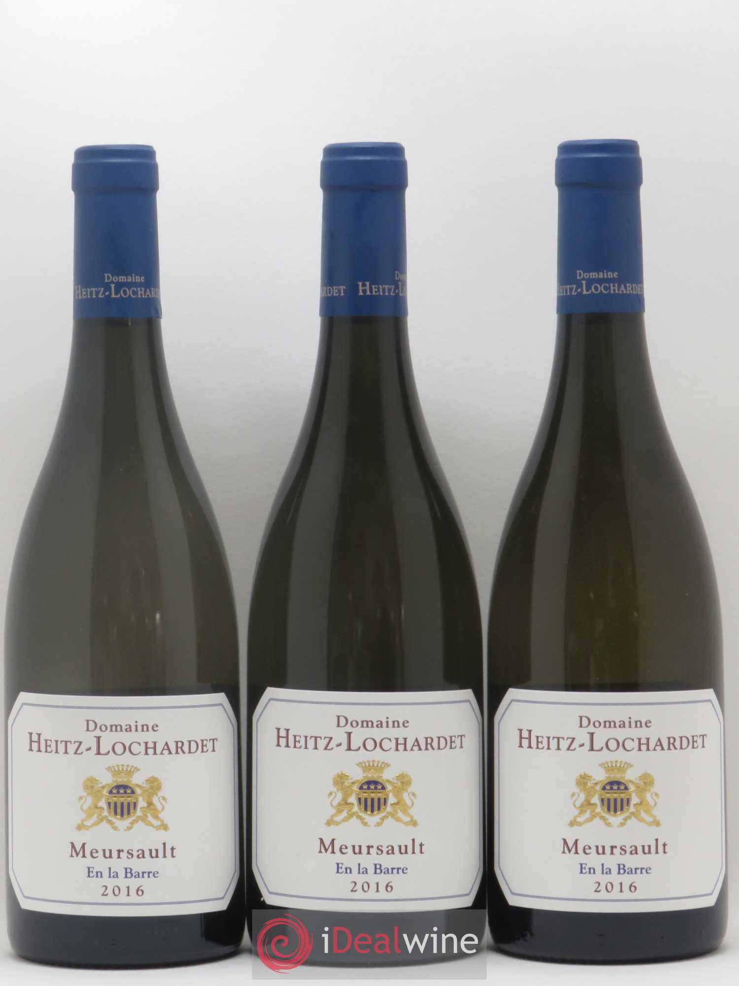 Meursault La Barre Armand Heitz 2016 - Lot de 3 bouteilles - 0
