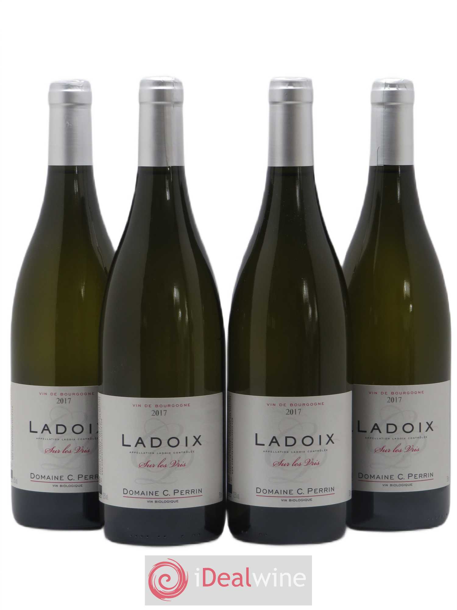 Ladoix Sur les Vris C. Perrin (sans prix de réserve) 2017 - Posten von 4 Flaschen - 0