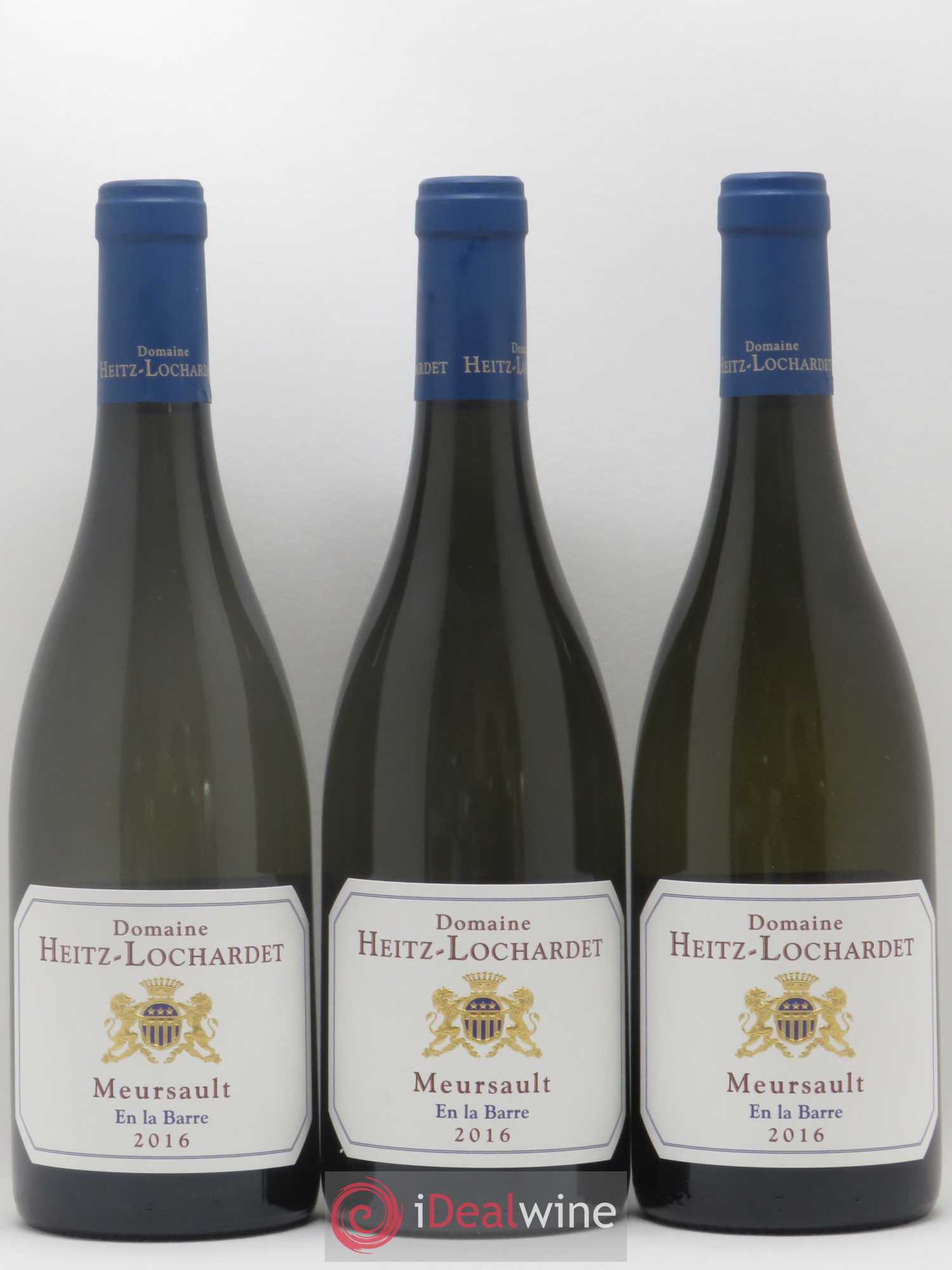 Meursault La Barre Armand Heitz 2016 - Lot de 3 bouteilles - 0