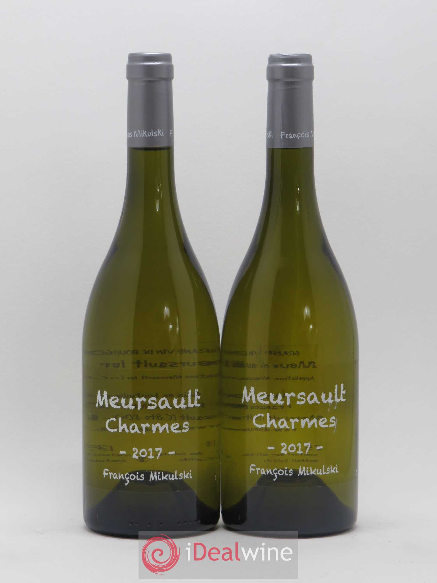 Meursault 1er Cru Charmes François Mikulski 2017 - Lot de 2 bouteilles - 0