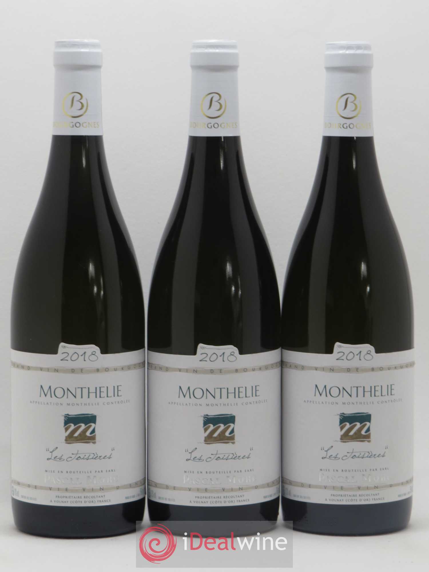 Monthélie Les Toisieres Domaine Pascal Mure 2018 - Posten von 6 Flaschen - 2