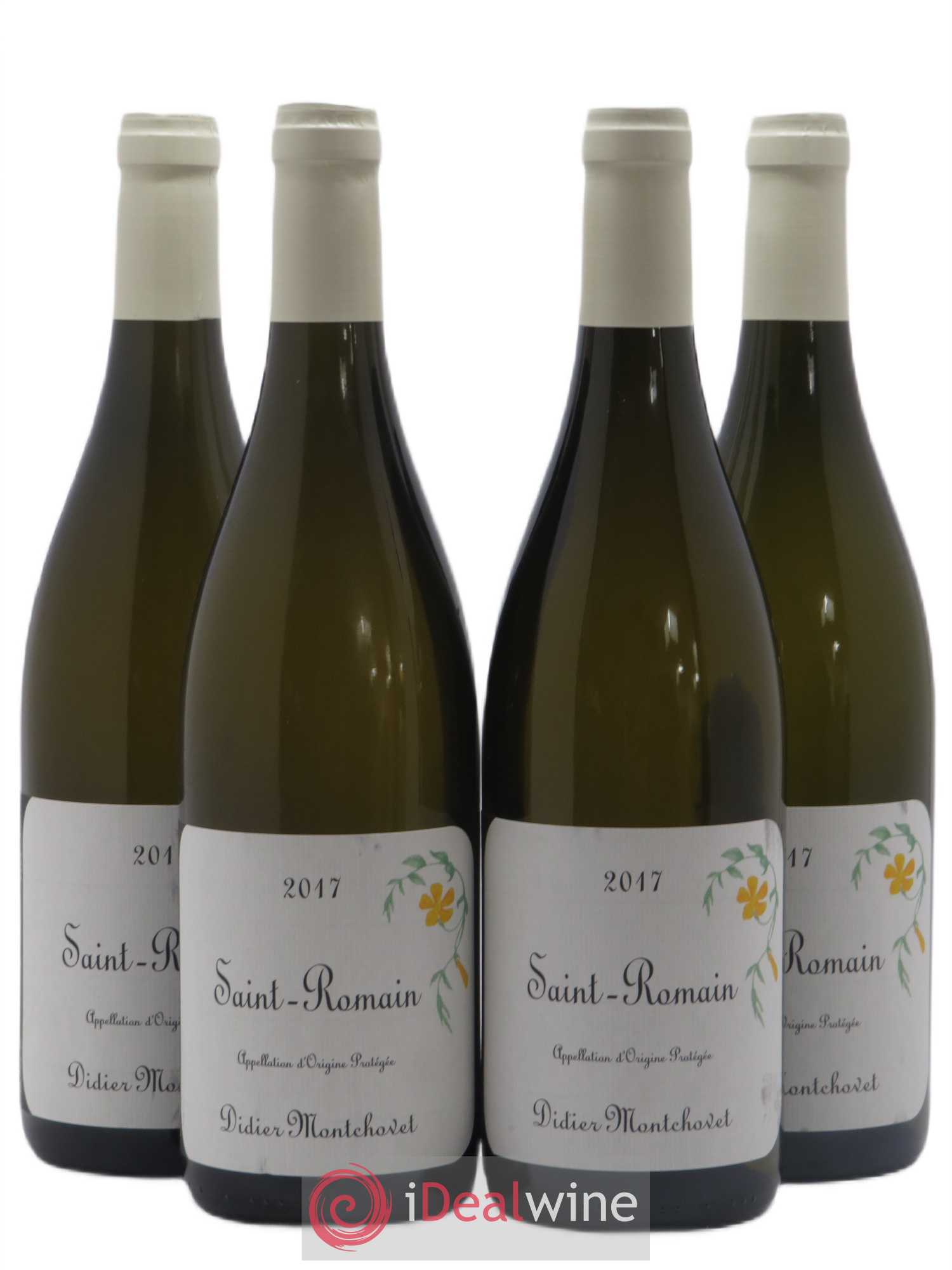 Saint-Romain Domaine Didier Montchovet 2017 - Posten von 4 Flaschen - 0