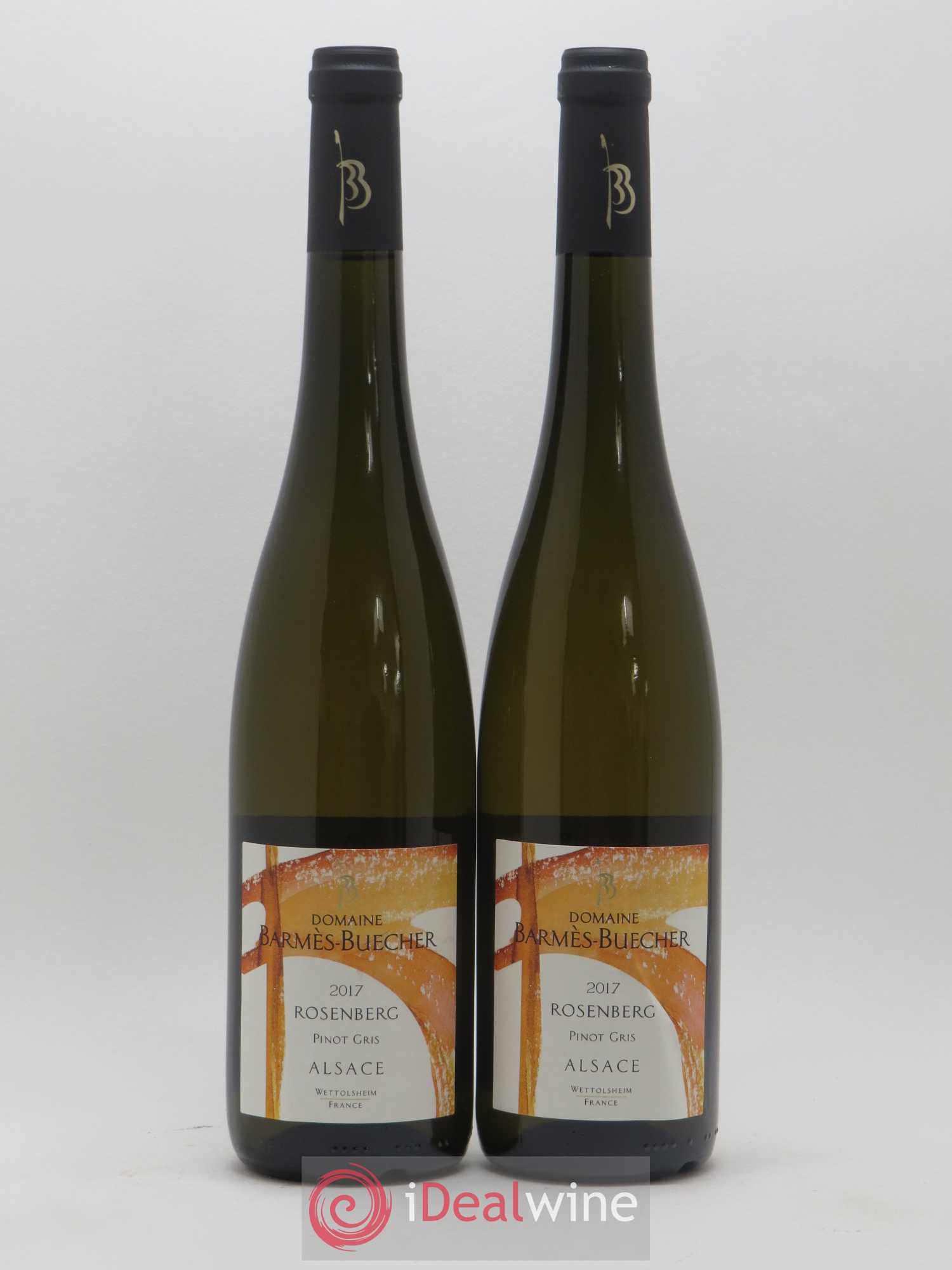Pinot Gris Rosenberg Domaine Barmes Buecher 2017 - Posten von 2 Flaschen - 0