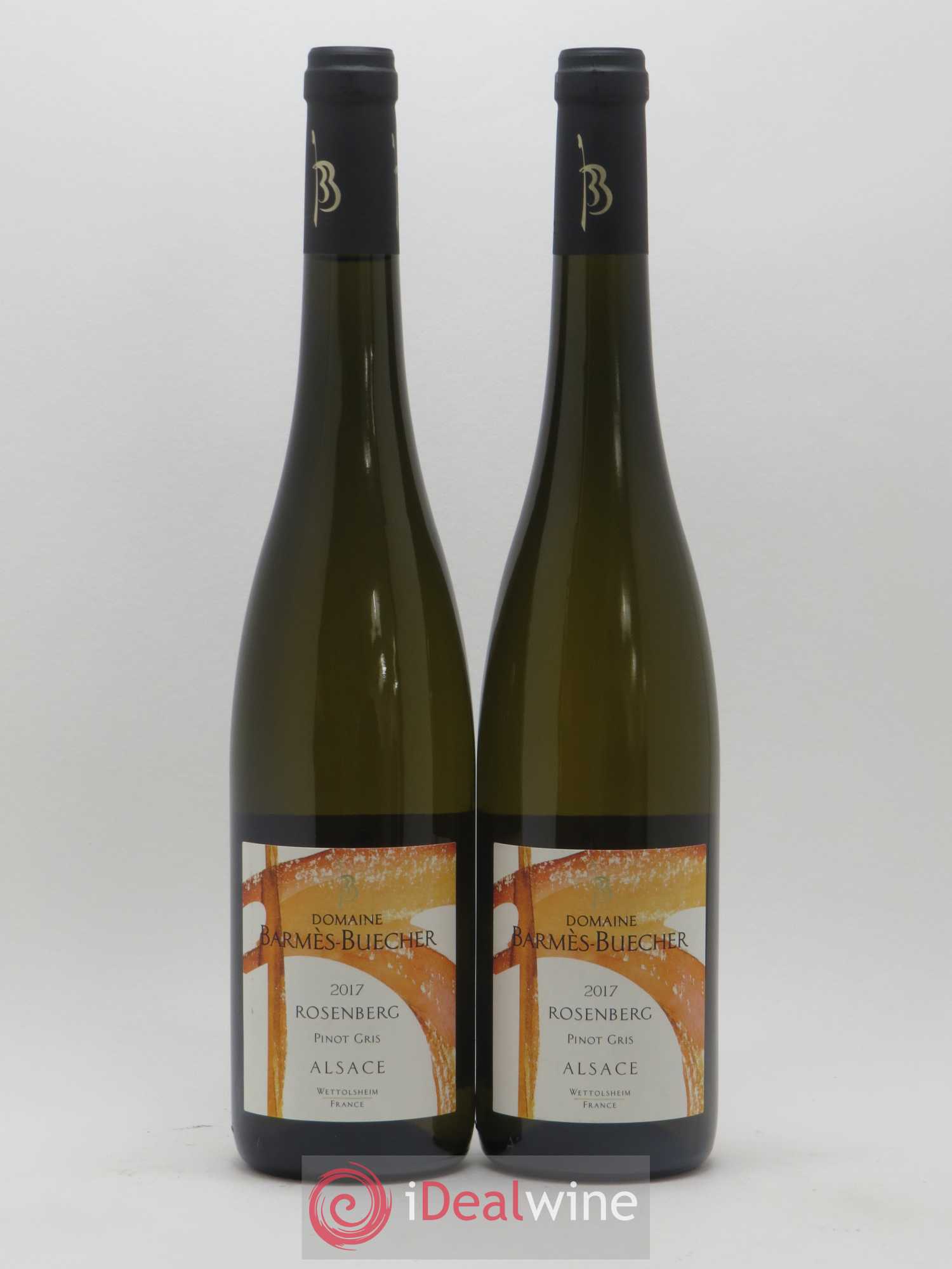 Pinot Gris Rosenberg Domaine Barmes Buecher 2017 - Posten von 2 Flaschen - 0