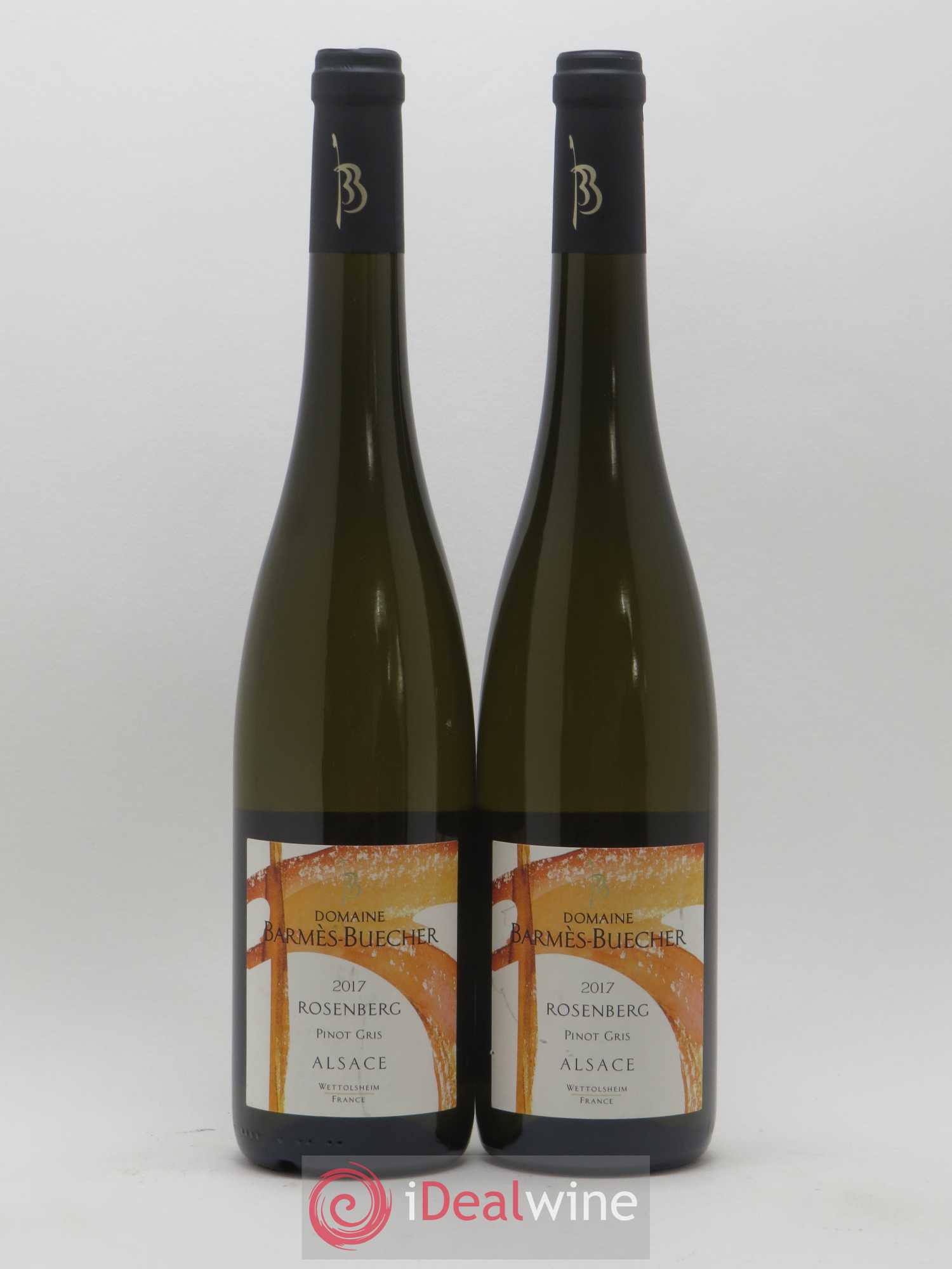 Pinot Gris Rosenberg Domaine Barmes Buecher 2017 - Posten von 2 Flaschen - 0