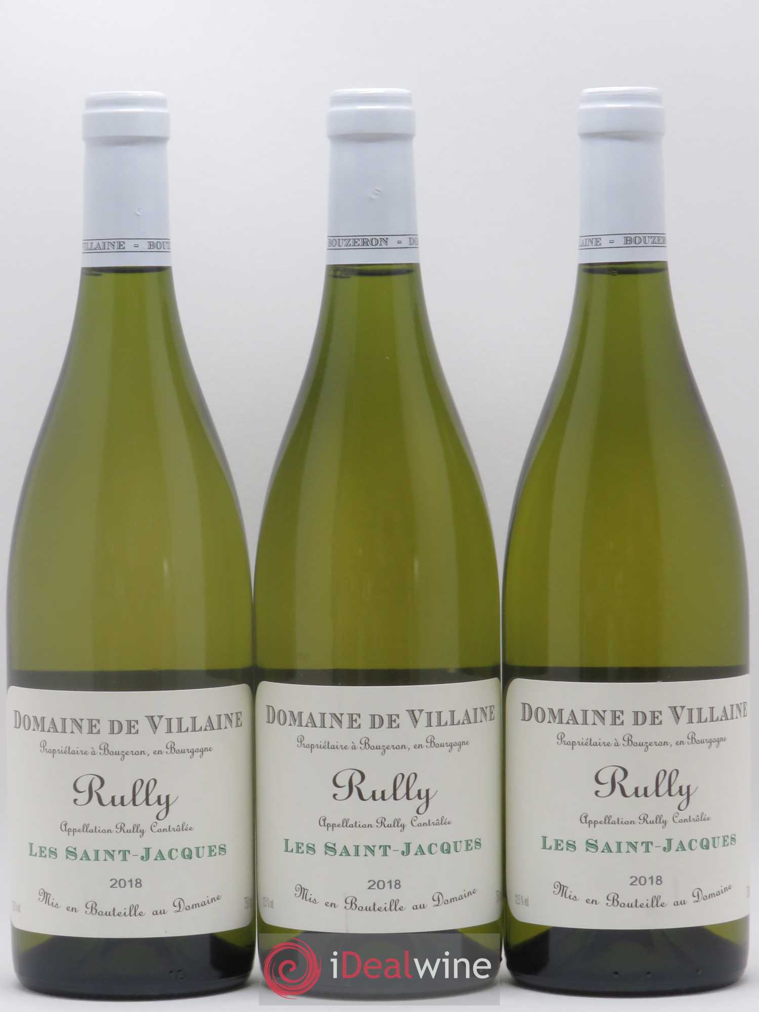 Rully Les Saint-Jacques Domaine de Villaine (sans prix de réserve) 2018 - Lot de 6 bouteilles - 1