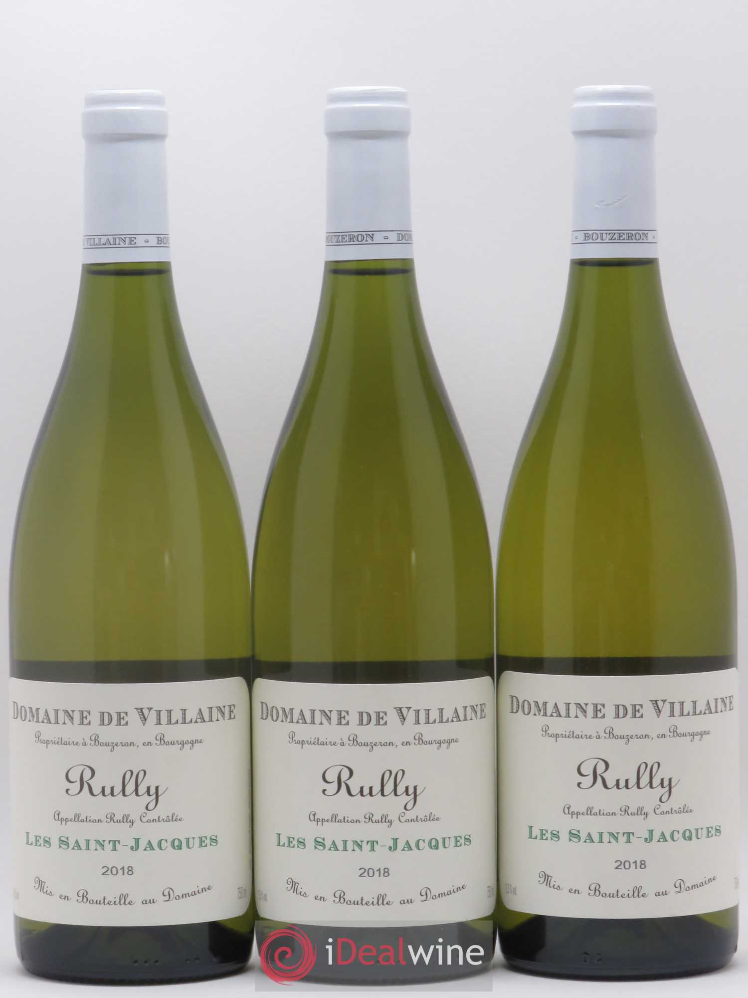 Rully Les Saint-Jacques Domaine de Villaine (sans prix de réserve) 2018 - Lot de 6 bouteilles - 2
