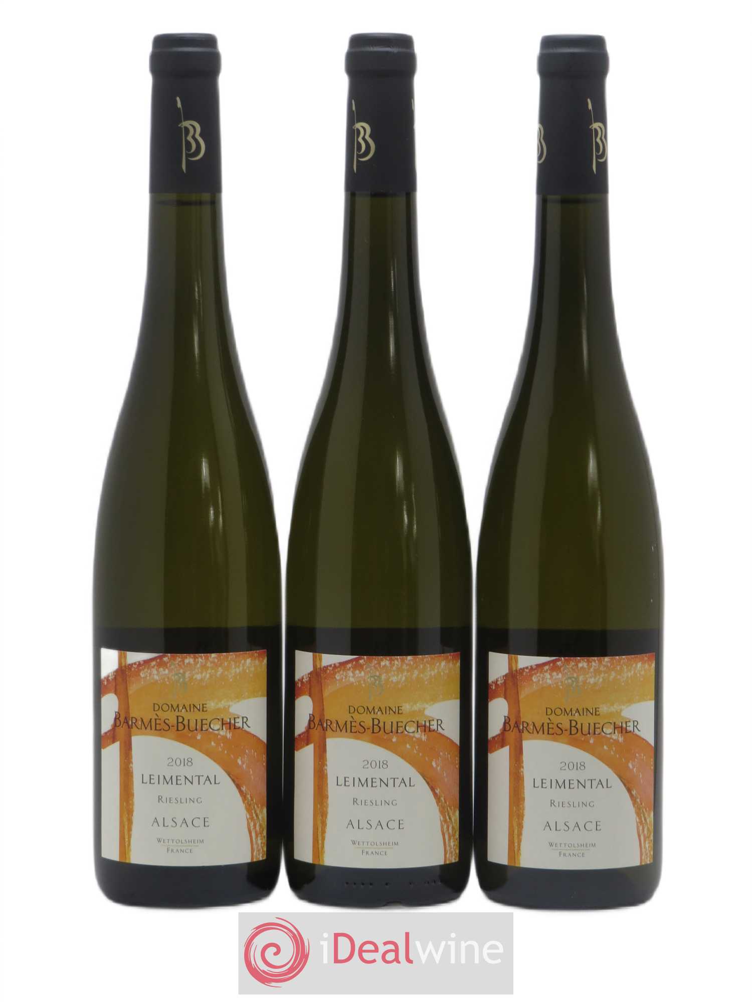 Riesling Leimental Domaine Barmes Buecher (sans prix de réserve) 2018 - Lotto di 3 bottiglie - 0