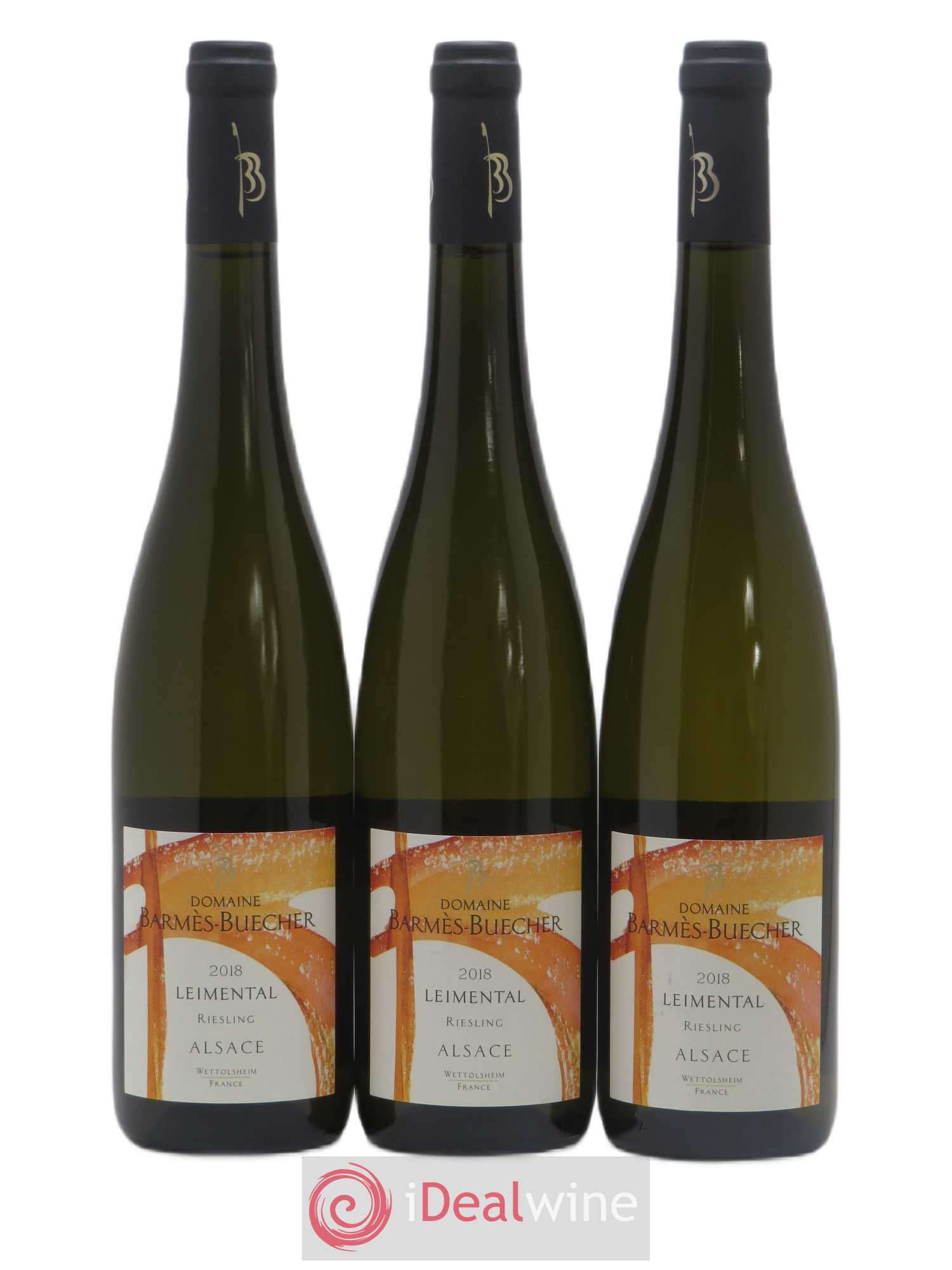 Riesling Leimental Domaine Barmes Buecher (sans prix de réserve) 2018 - Posten von 3 Flaschen - 0