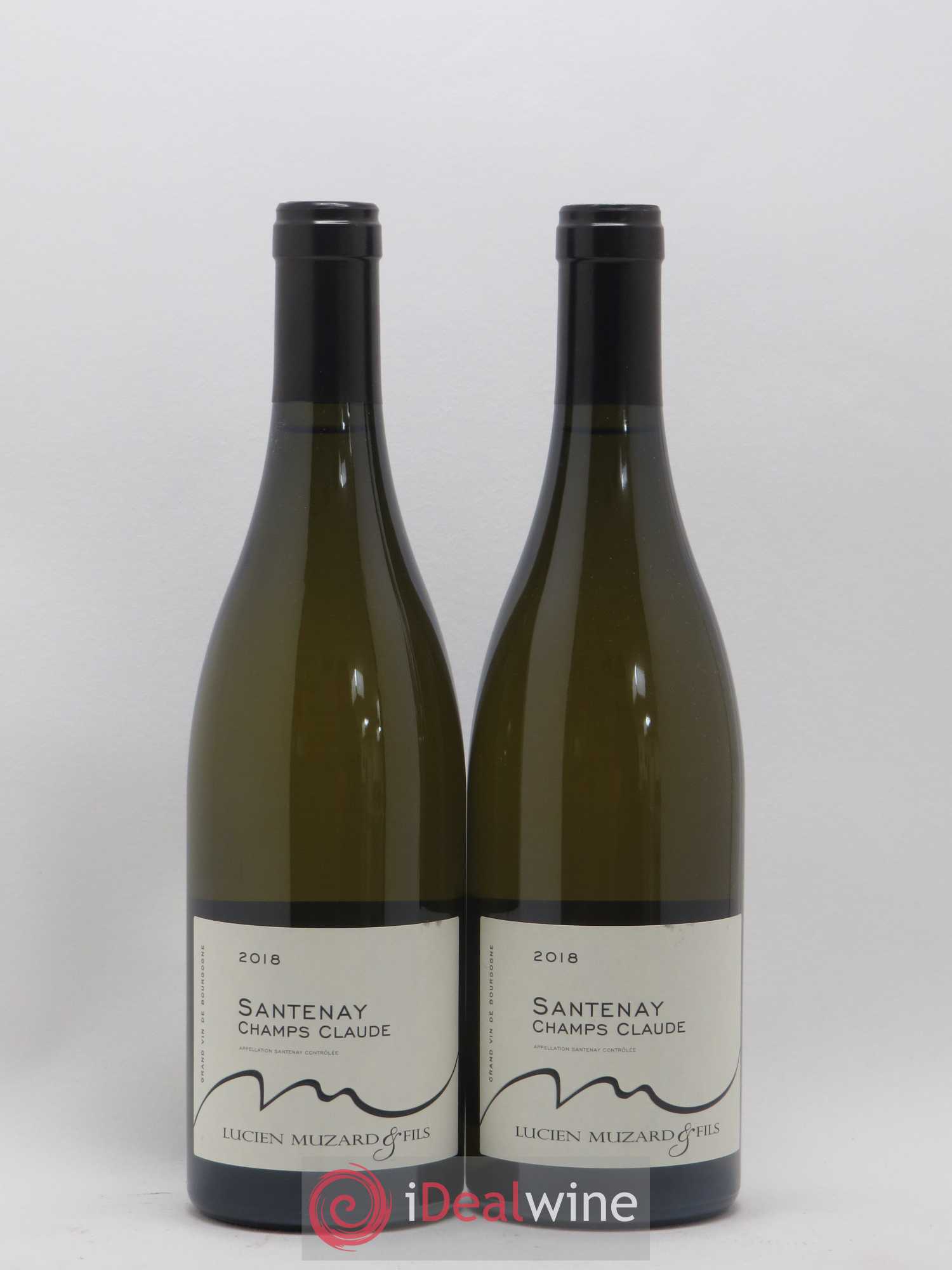 Santenay Champs Claude Lucien Muzard et Fils 2018 - Lot de 2 bouteilles - 0
