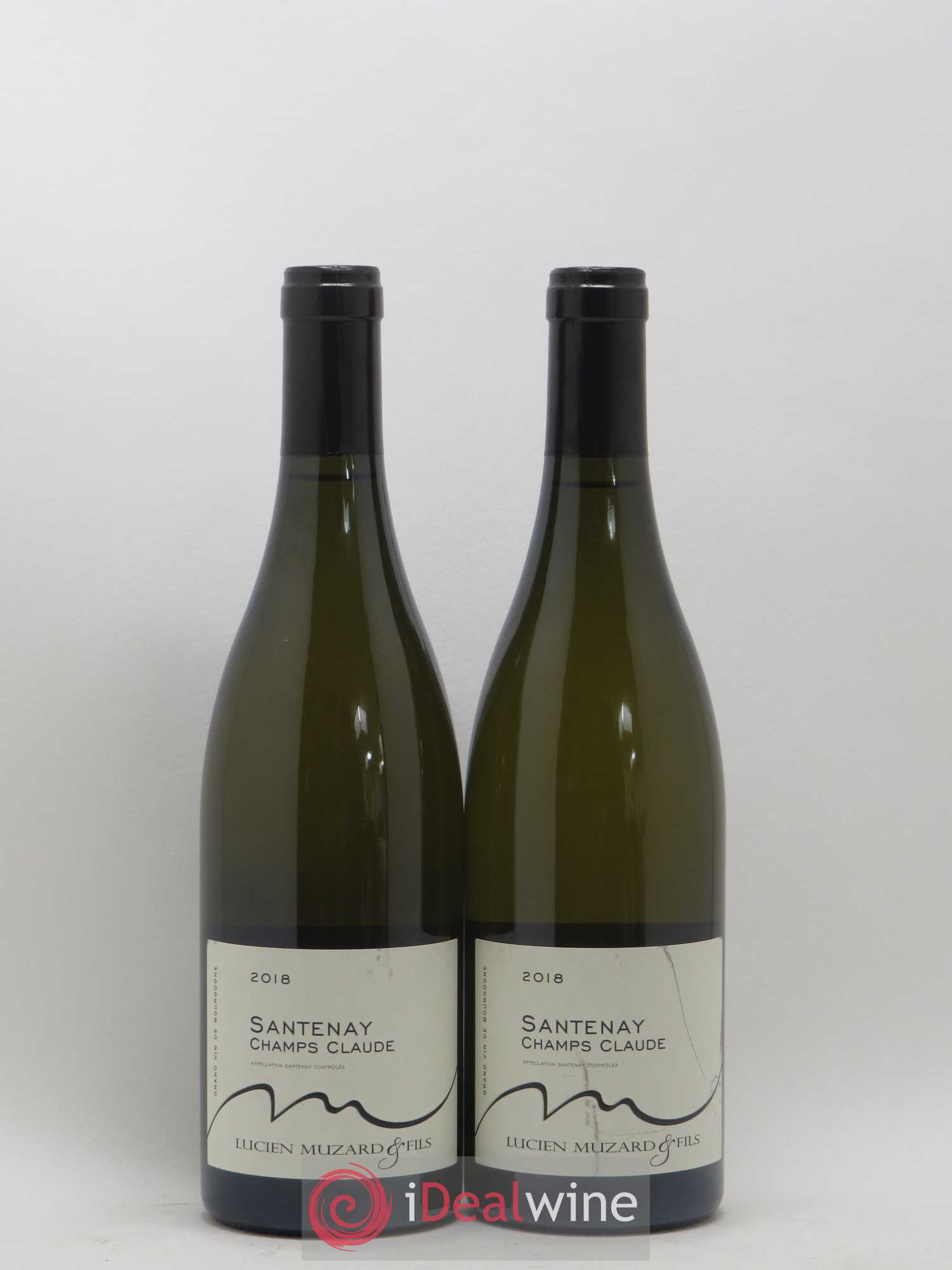 Santenay Champs Claude Lucien Muzard et Fils 2018 - Lot de 2 bouteilles - 0