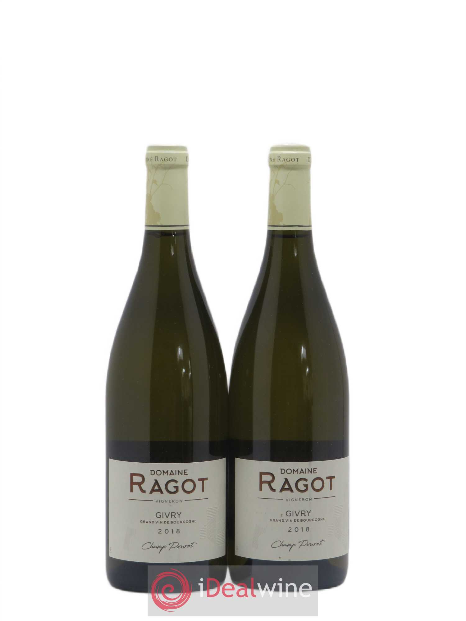 Givry Champ Pourot Domaine Ragot 2018 - Posten von 2 Flaschen - 0