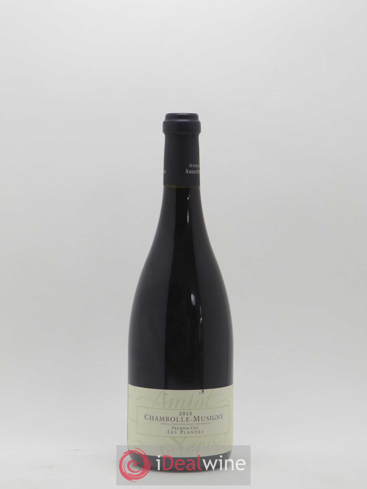 Chambolle-Musigny 1er Cru Les Plantes Amiot-Servelle 2015 - Lot de 1 bouteille - 0