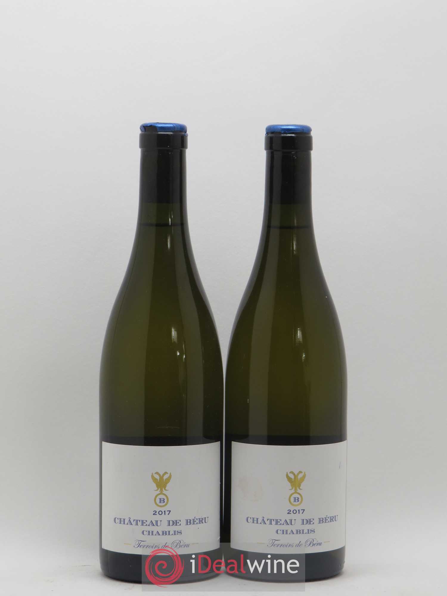 Chablis Terroirs de Beru Château de Beru 2017 - Posten von 2 Flaschen - 0
