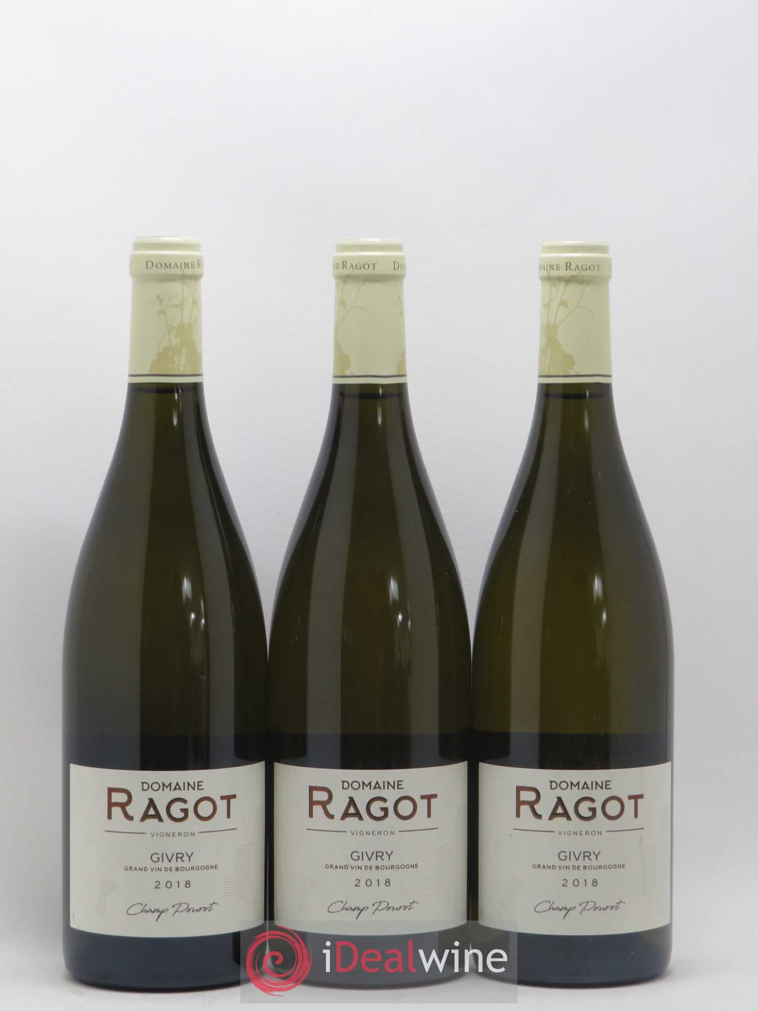 Givry Champ Pourot Domaine Ragot (sans prix de réserve) 2018 - Posten von 6 Flaschen - 1