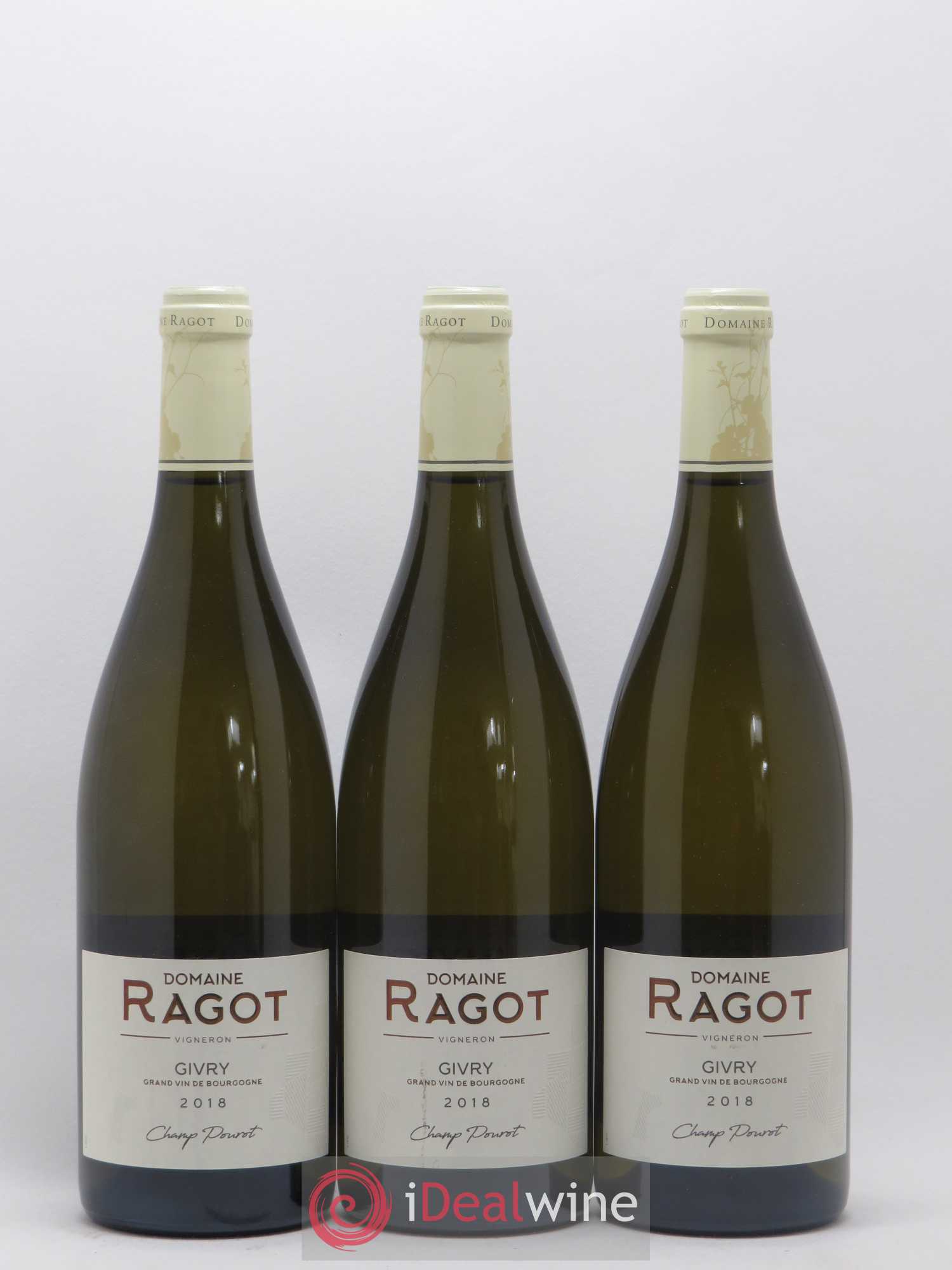 Givry Champ Pourot Domaine Ragot (sans prix de réserve) 2018 - Posten von 6 Flaschen - 2