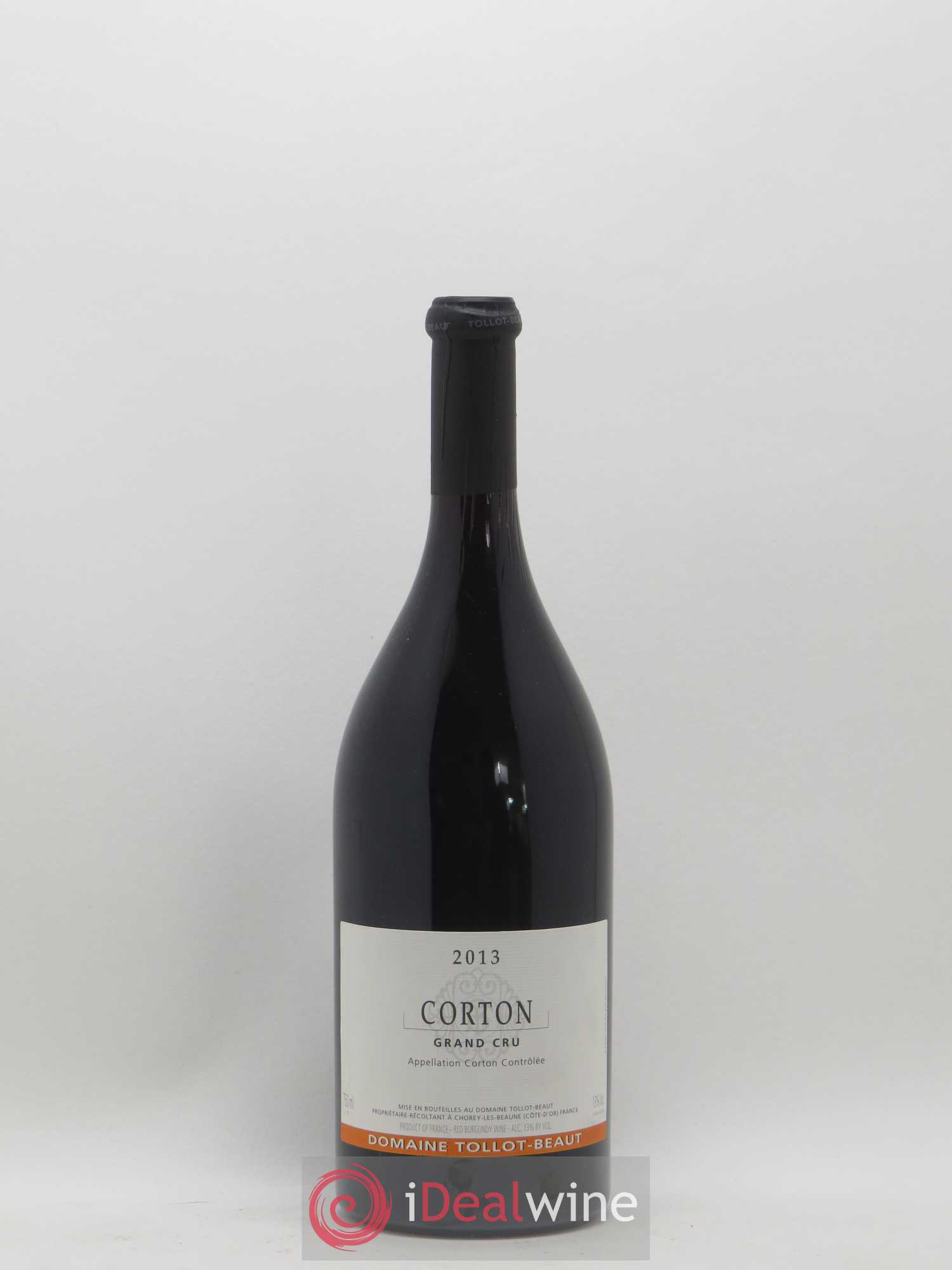 Corton Grand Cru Tollot Beaut (Domaine) 2013 - Lot de 1 bouteille - 0