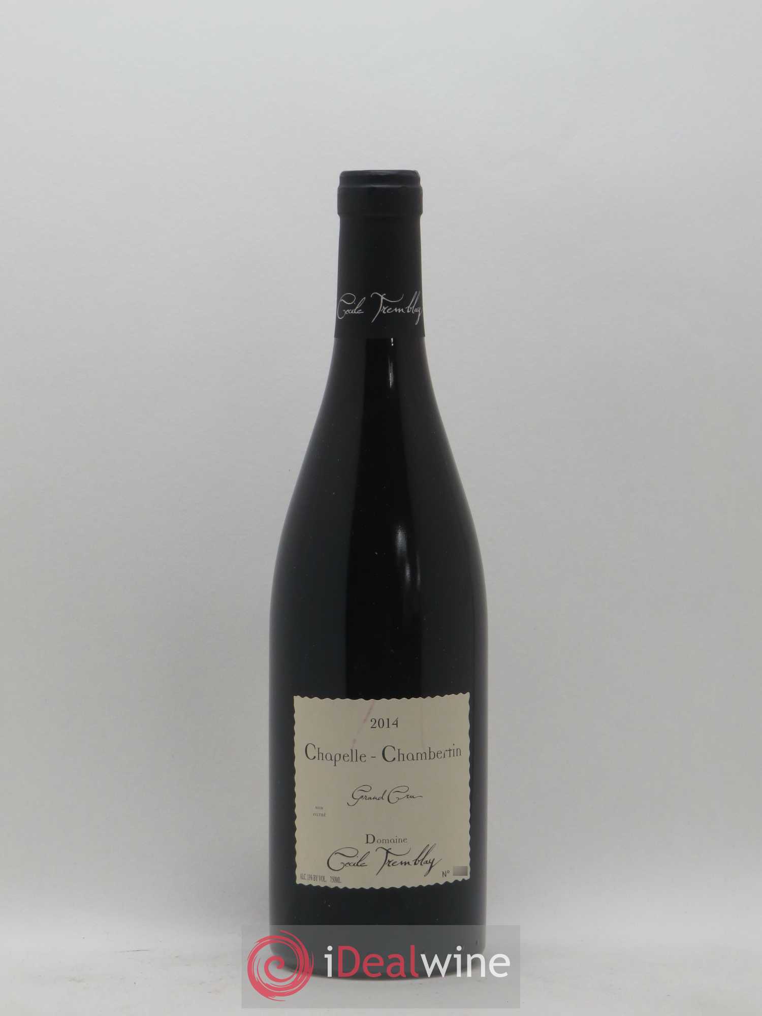 Chapelle-Chambertin Grand Cru Cécile Tremblay 2014 - Lot de 1 bouteille - 0