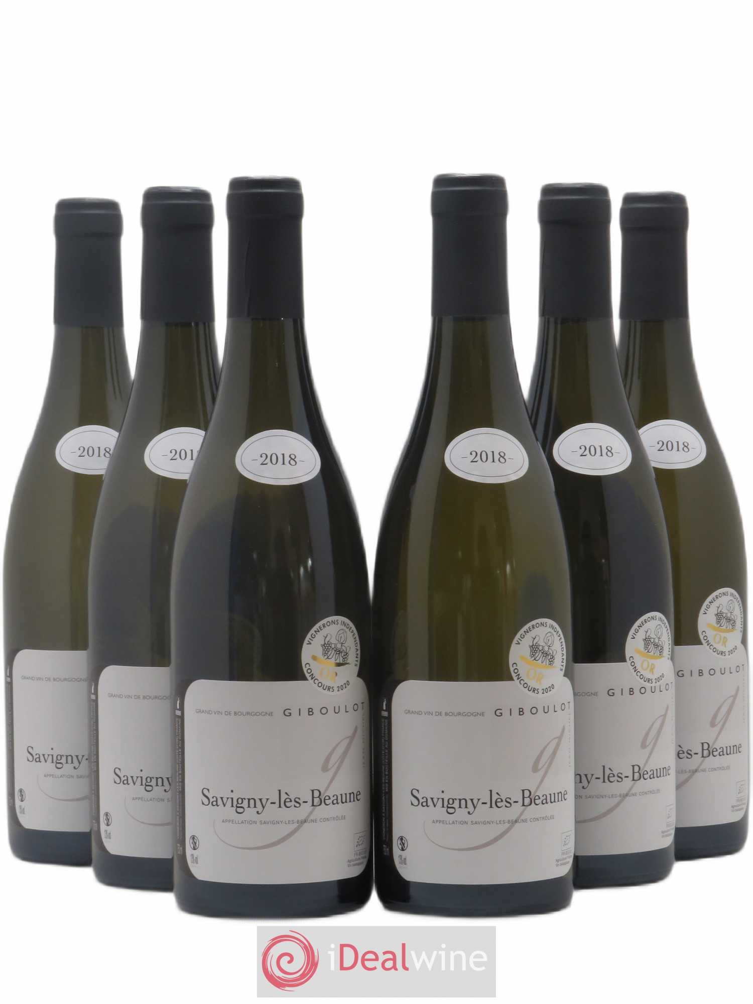 Savigny-lès-Beaune Domaine J-M Giboulot 2018 - Posten von 6 Flaschen - 0