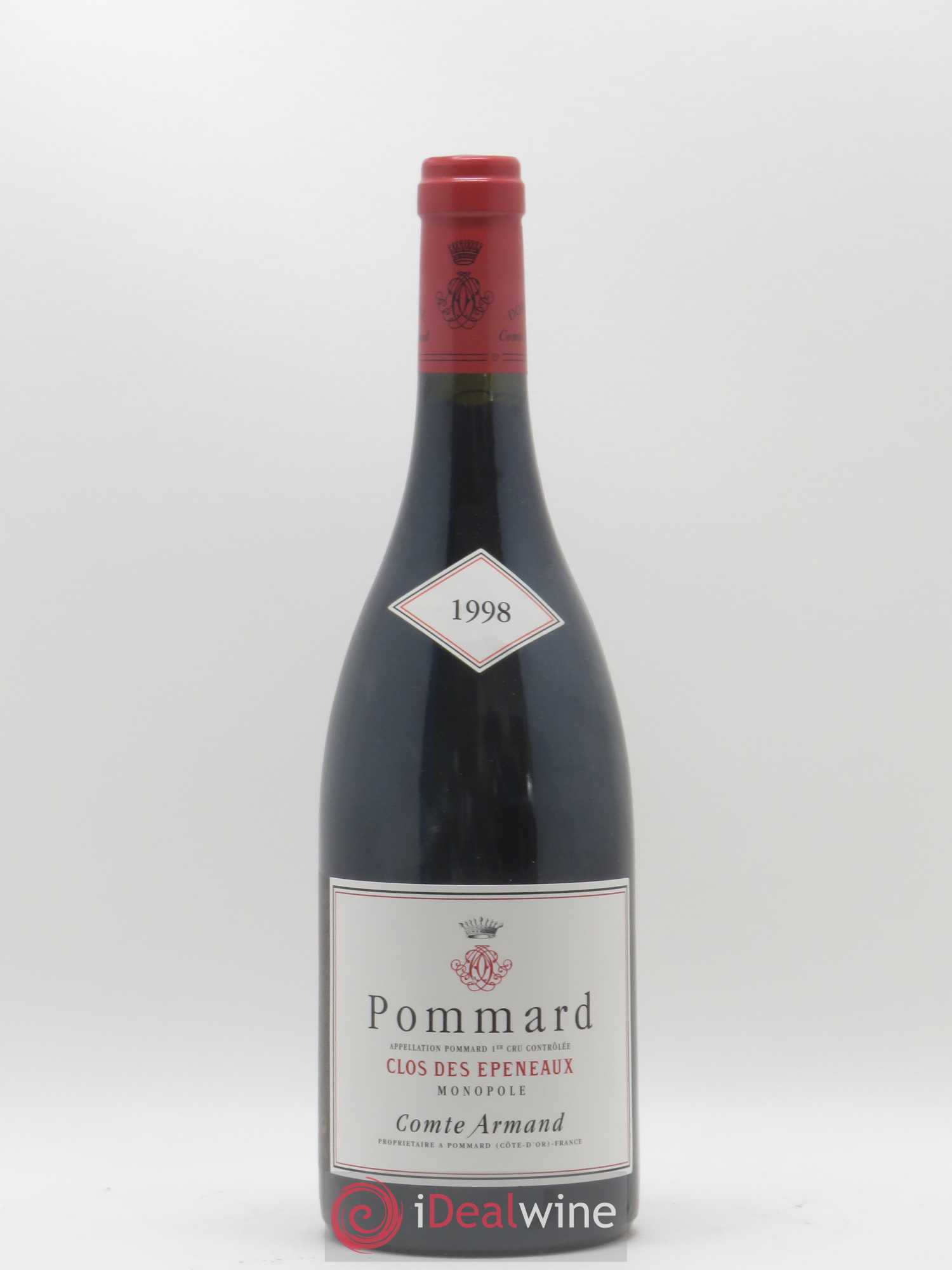 Pommard 1er Cru Clos des Epeneaux Comte Armand 1998 - Lot de 1 bouteille - 0